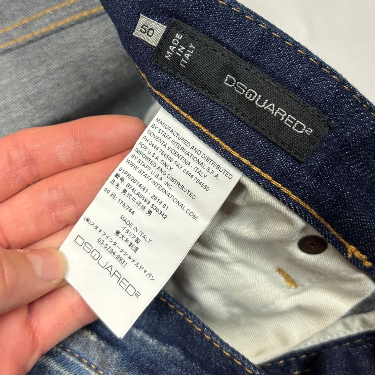 Dsquared2 DSquared2 Cool Guy Slim Paint Splatter Jeans EU 50/ 36x34 Size US 36 / EU 52 - 6 Thumbnail