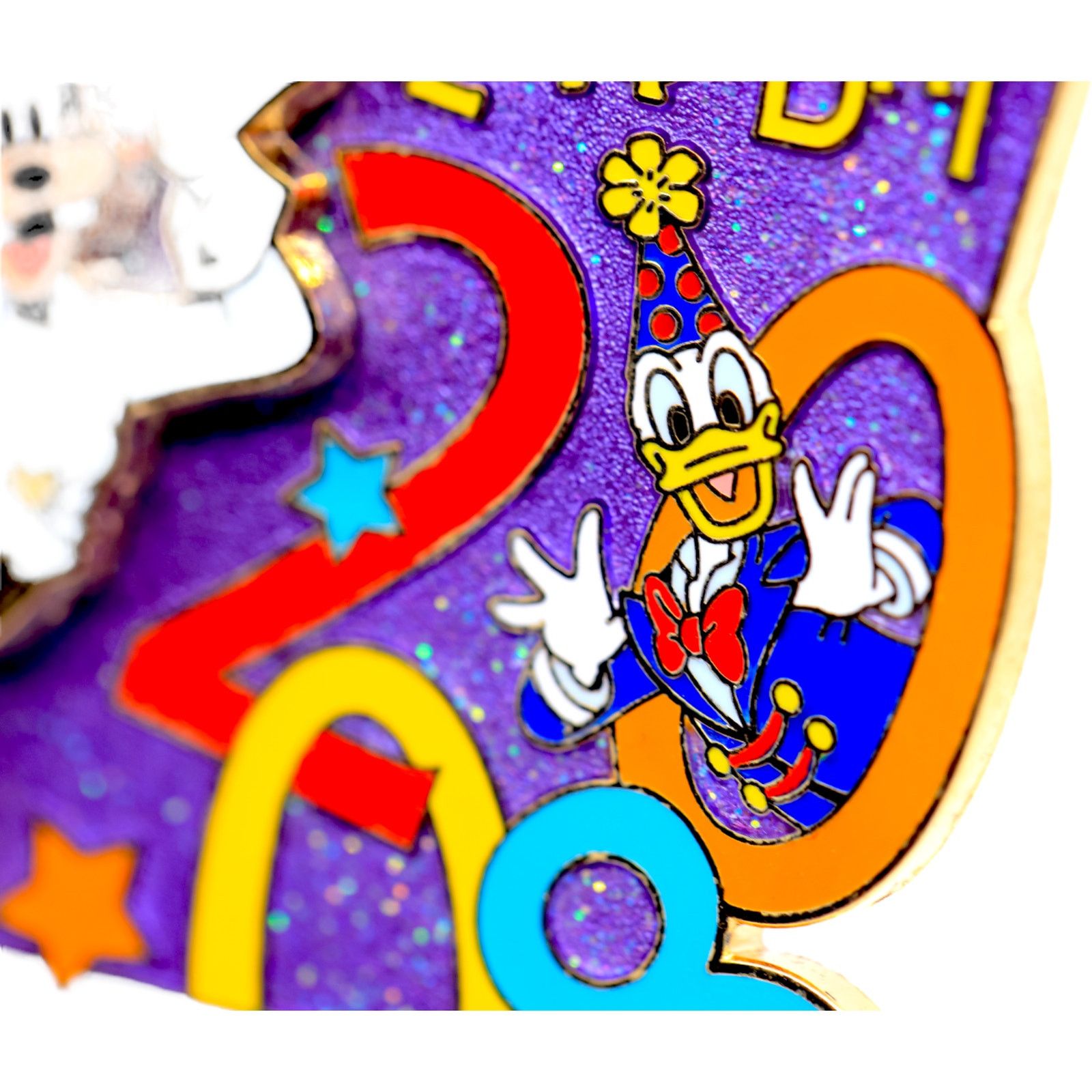 Disney Disney New Years Day 2008 Goofy, Donald, Chip & Dale Pin Size ONE SIZE - 14 Thumbnail