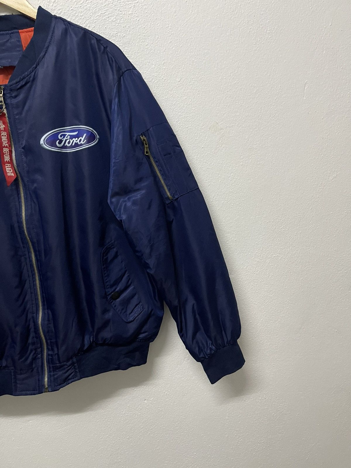 Ford VINTAGE FORD RACING BOMBER JACKET RARE DESIGN Size US L / EU 52-54 / 3 - 10 Thumbnail