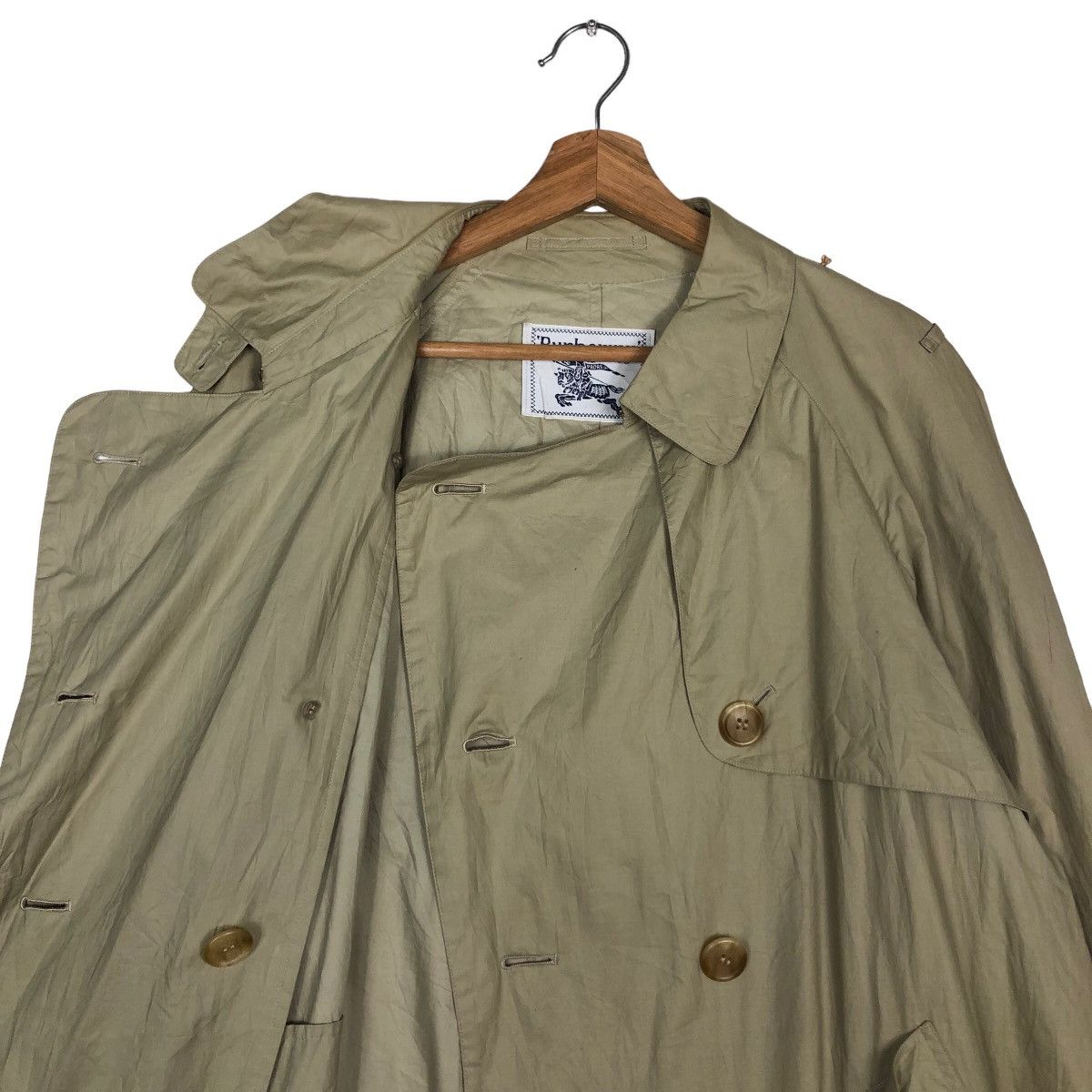 Burberry 🔥Vintage Trench Coats Burberrys Bondage Design Size US M / EU 48-50 / 2 - 12 Thumbnail