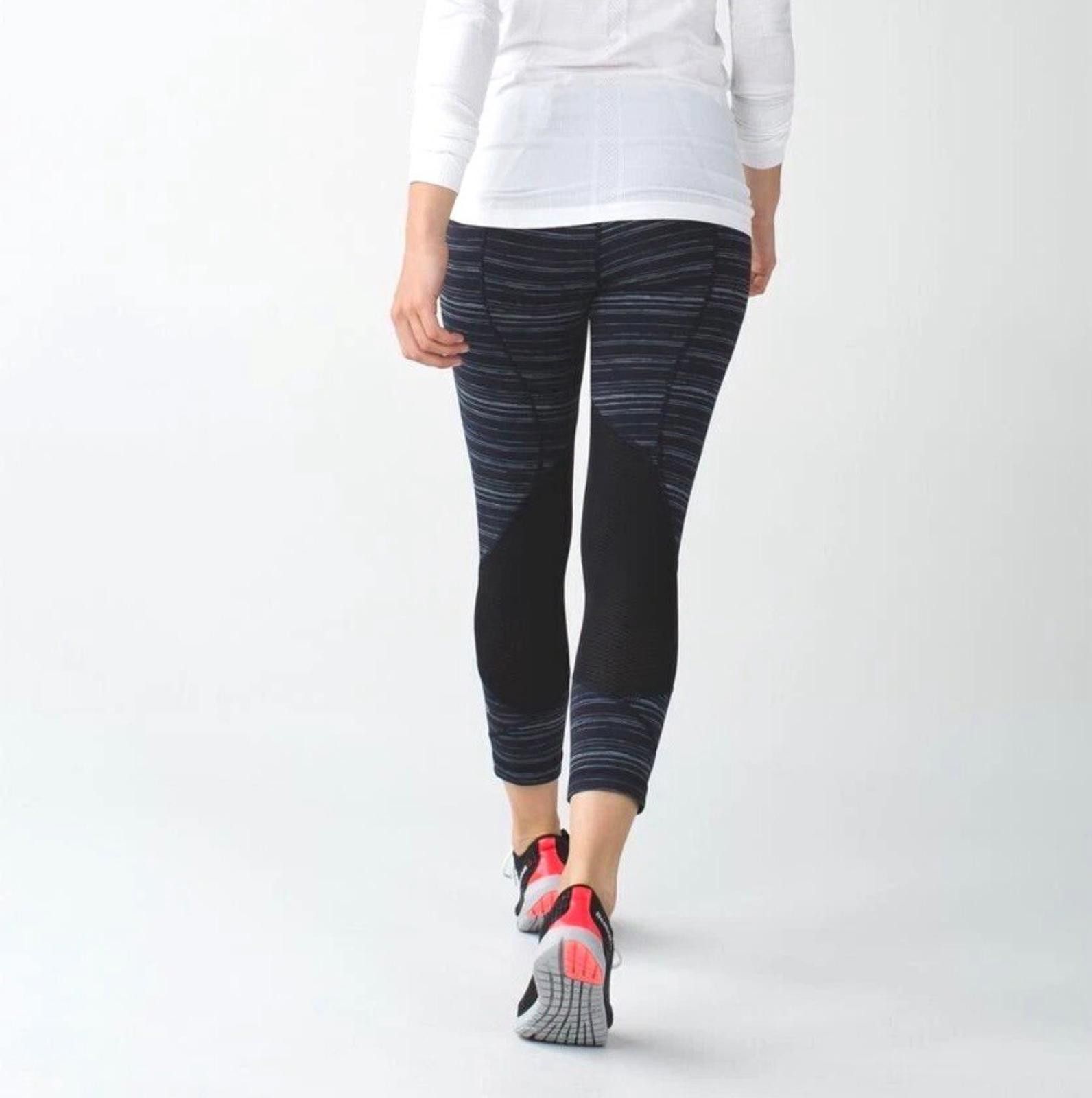Lululemon Lululemon Pace Rival Crop 22" Cyber Strong Women’s sz 6 Size 28" / US 6 / IT 42 - 2 Thumbnail