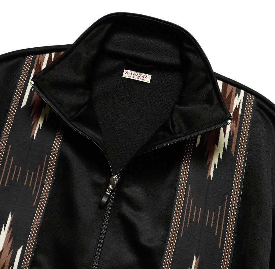 Kapital KAPITAL smooth jersey KOCHI & ZEPHYR track jacket black L Size US L / EU 52-54 / 3 - 4 Thumbnail