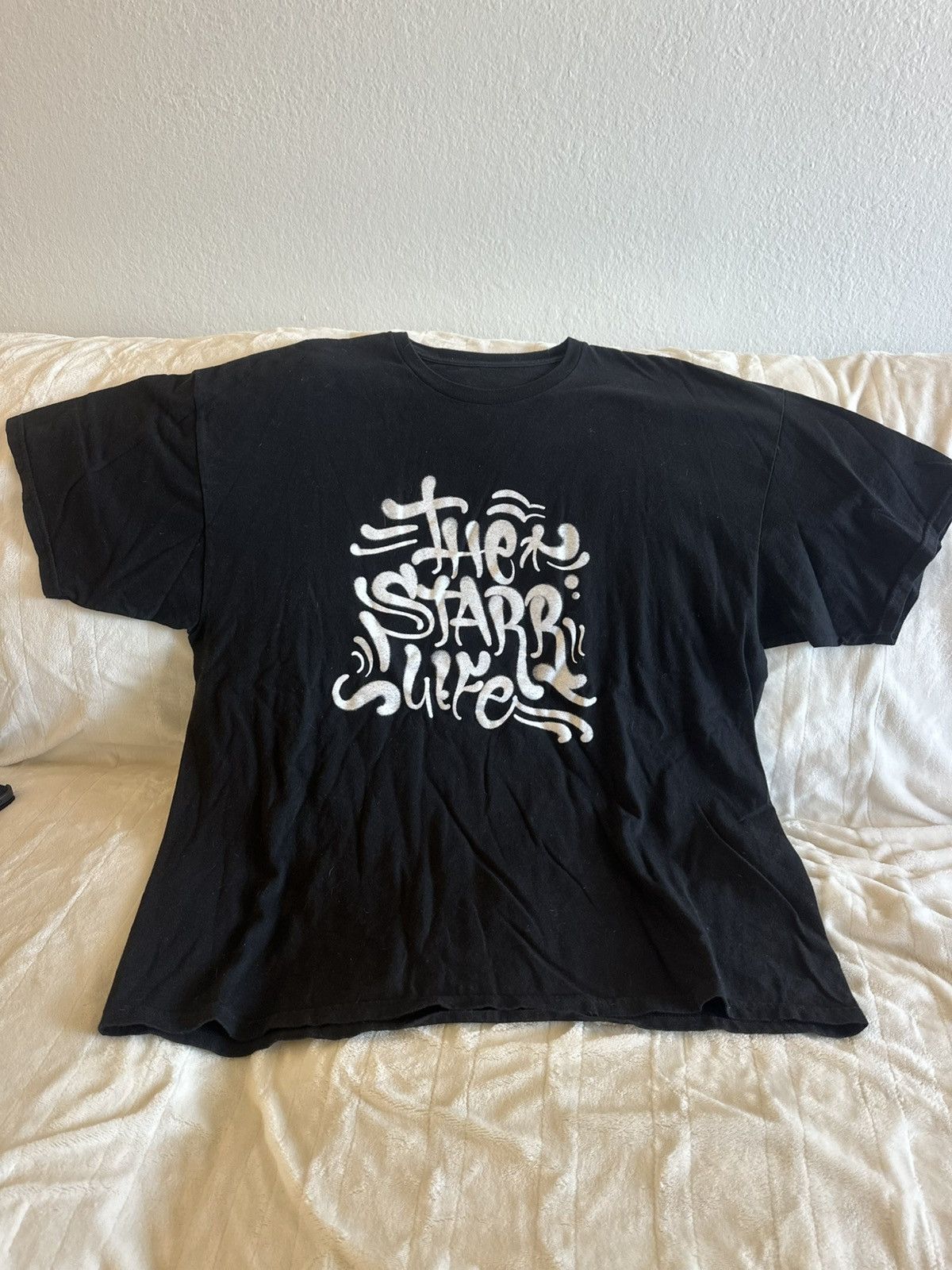 Other Jacob Starr Starr Life Black Spray Paint Graffiti Tee Shirt Size US XXL / EU 58 / 5 - 4 Thumbnail