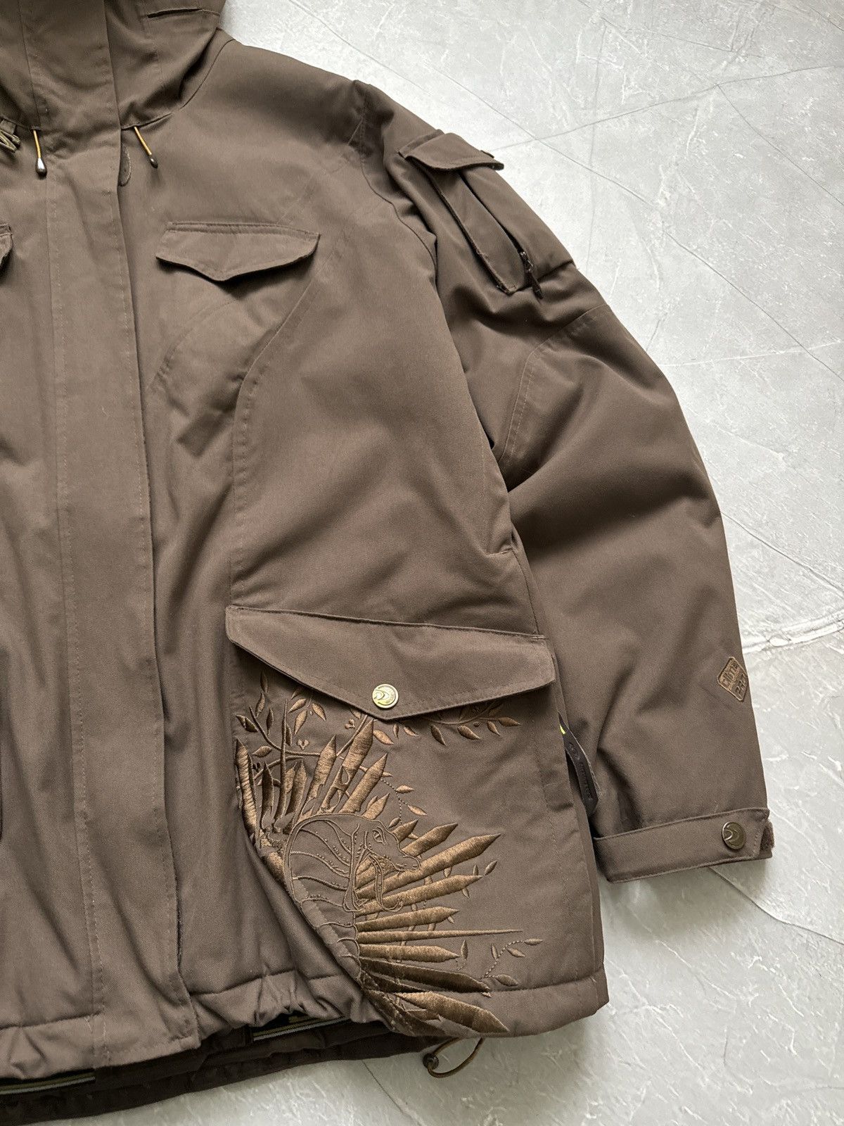 Salomon Vintage Salomon Ski Jacket Gorpcore Clima Pro Y2k Waterproof Size XL / US 12-14 / IT 48-50 - 4 Thumbnail