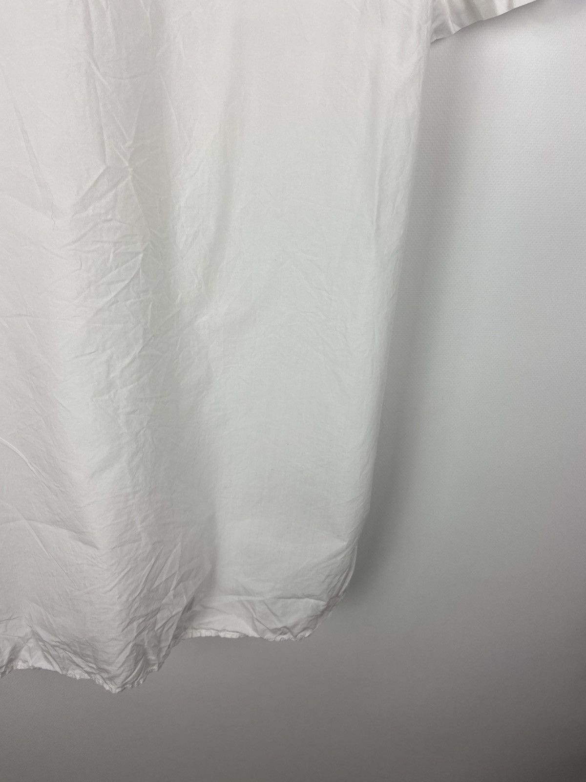 John Galliano Galliano Womens Collared White Button Shirt Logo Luxury Size XS / US 0-2 / IT 36-38 - 16 Thumbnail