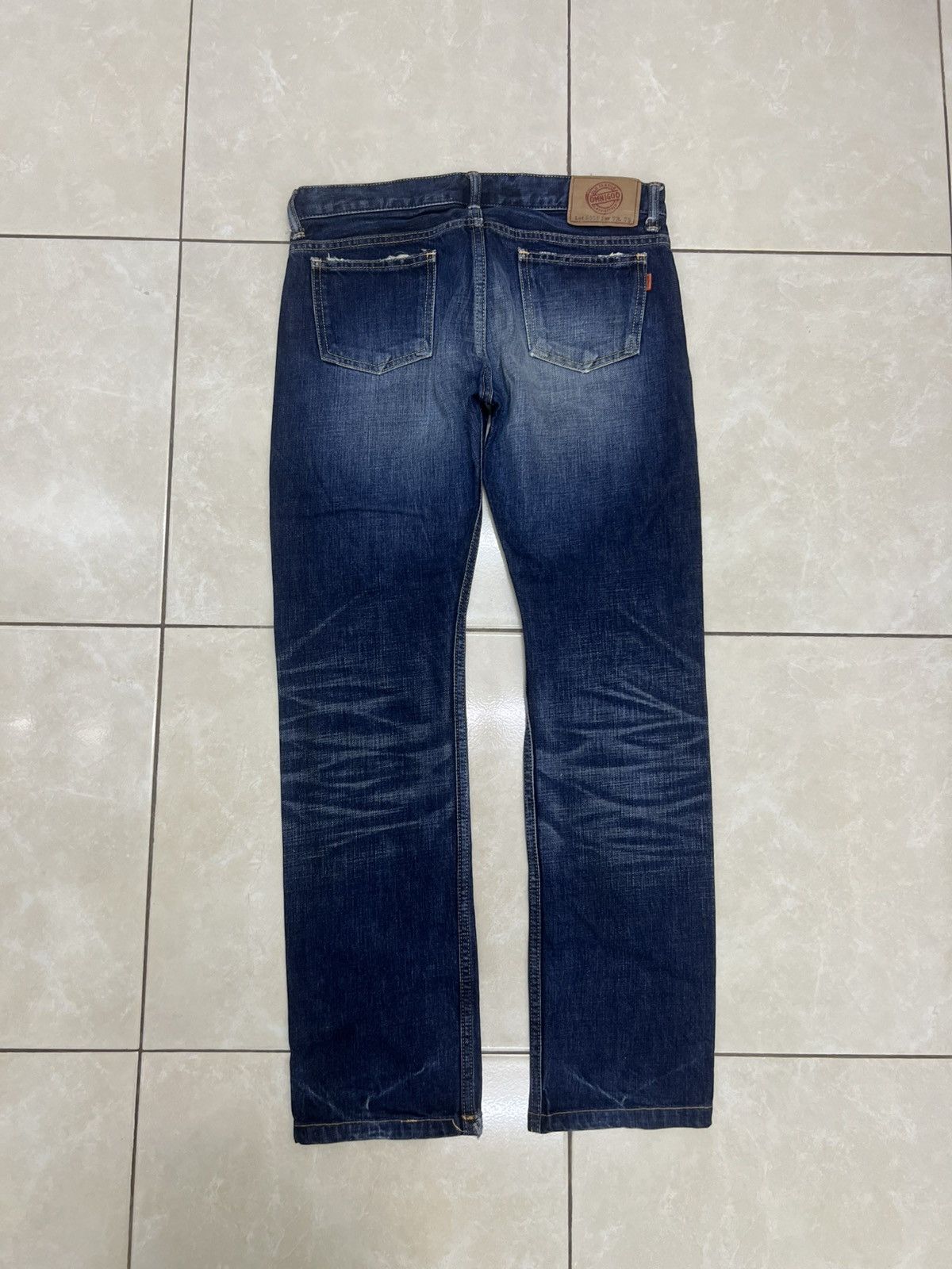 OMNIGOD Omnigod blue denim wash Size 29" - 8 Thumbnail