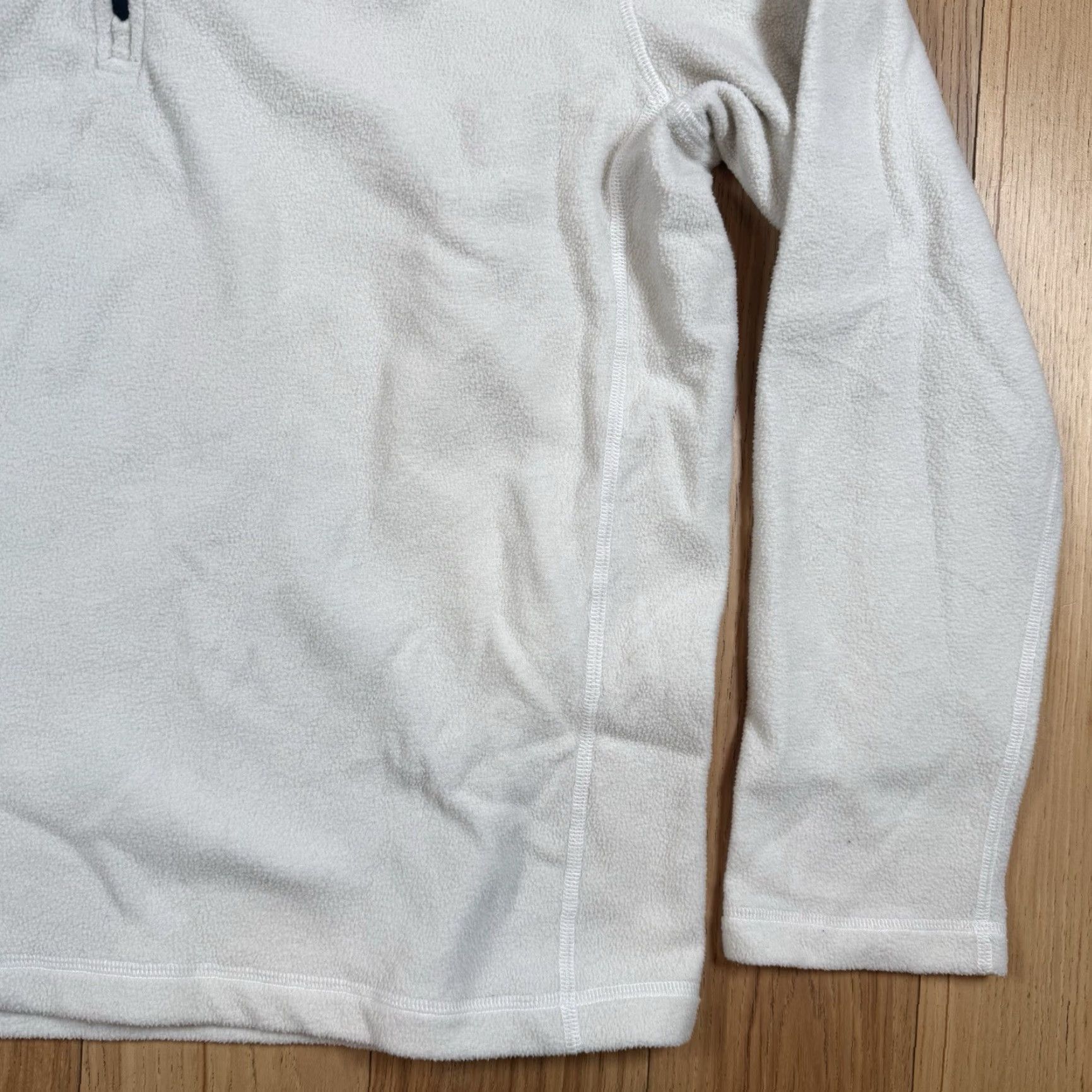 The North Face The North Face Jacket Mens L Ivory Fleece Zip Size US L / EU 52-54 / 3 - 3 Thumbnail