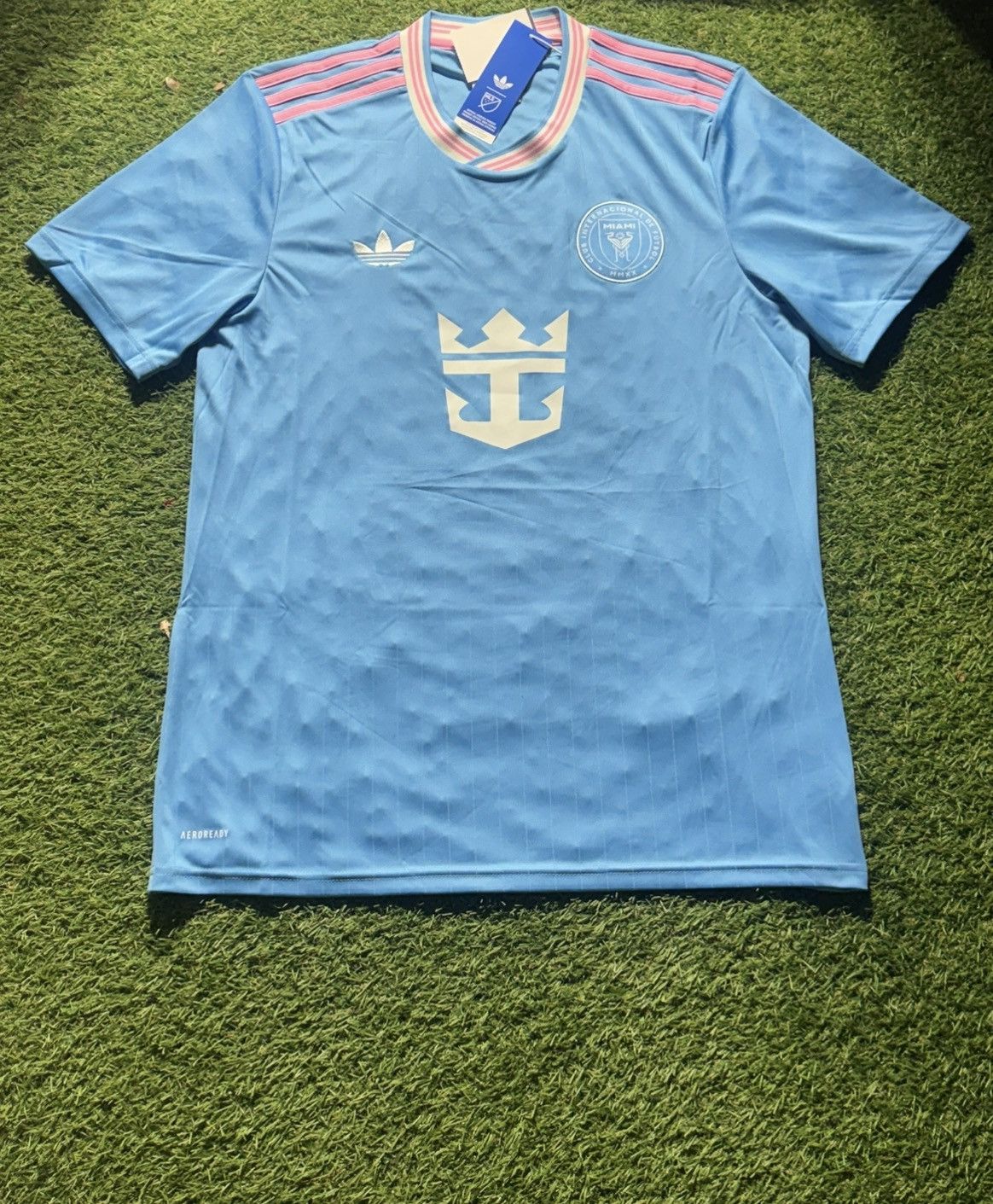 Adidas Inter Miami 25/25 3rd jersey men’s L Messi #10 NWT Size US L / EU 52-54 / 3 - 1 Thumbnail