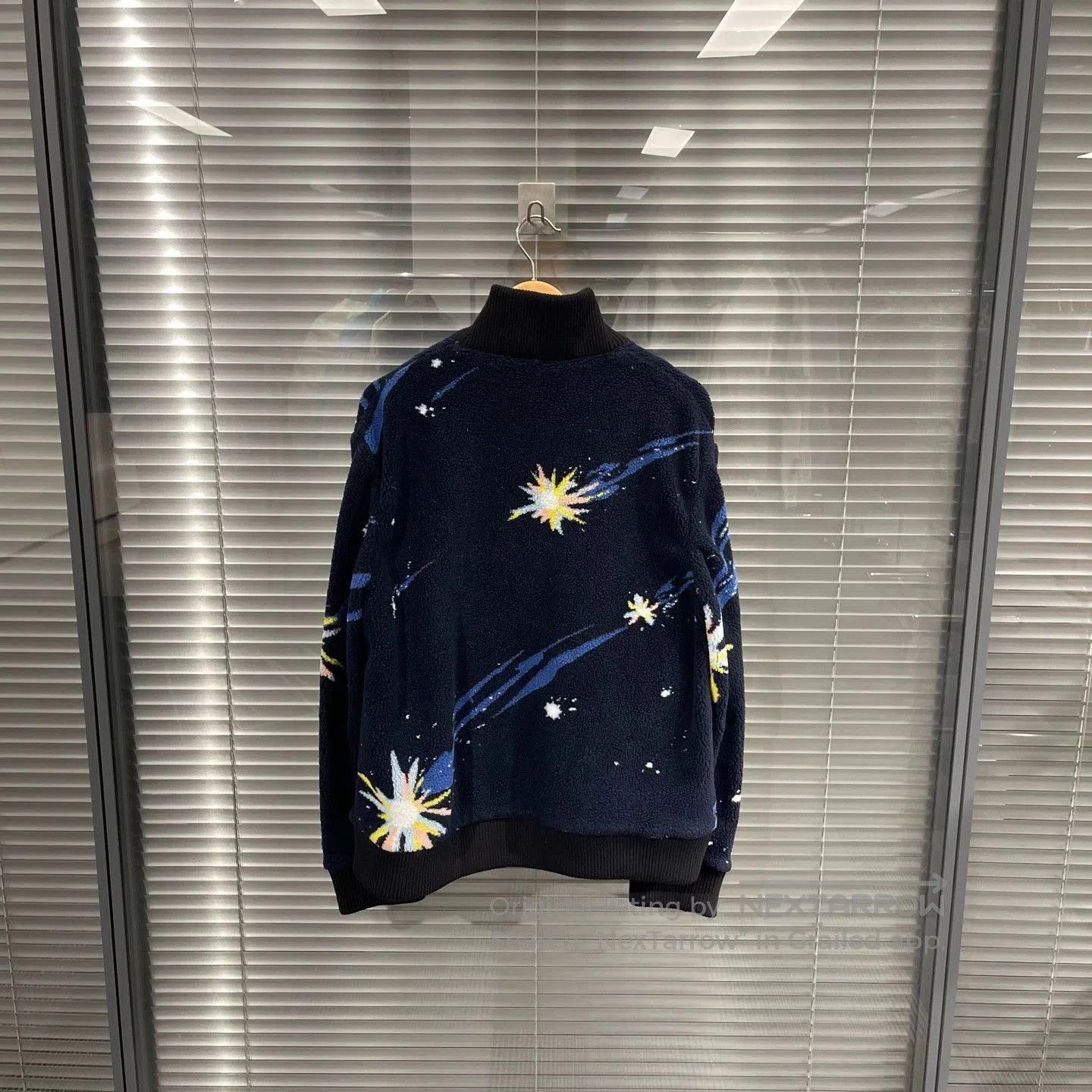 Loewe Multi Colored Star Print Zip-Up Bomber Jacket. Size US S / EU 44-46 / 1 - 2 Thumbnail