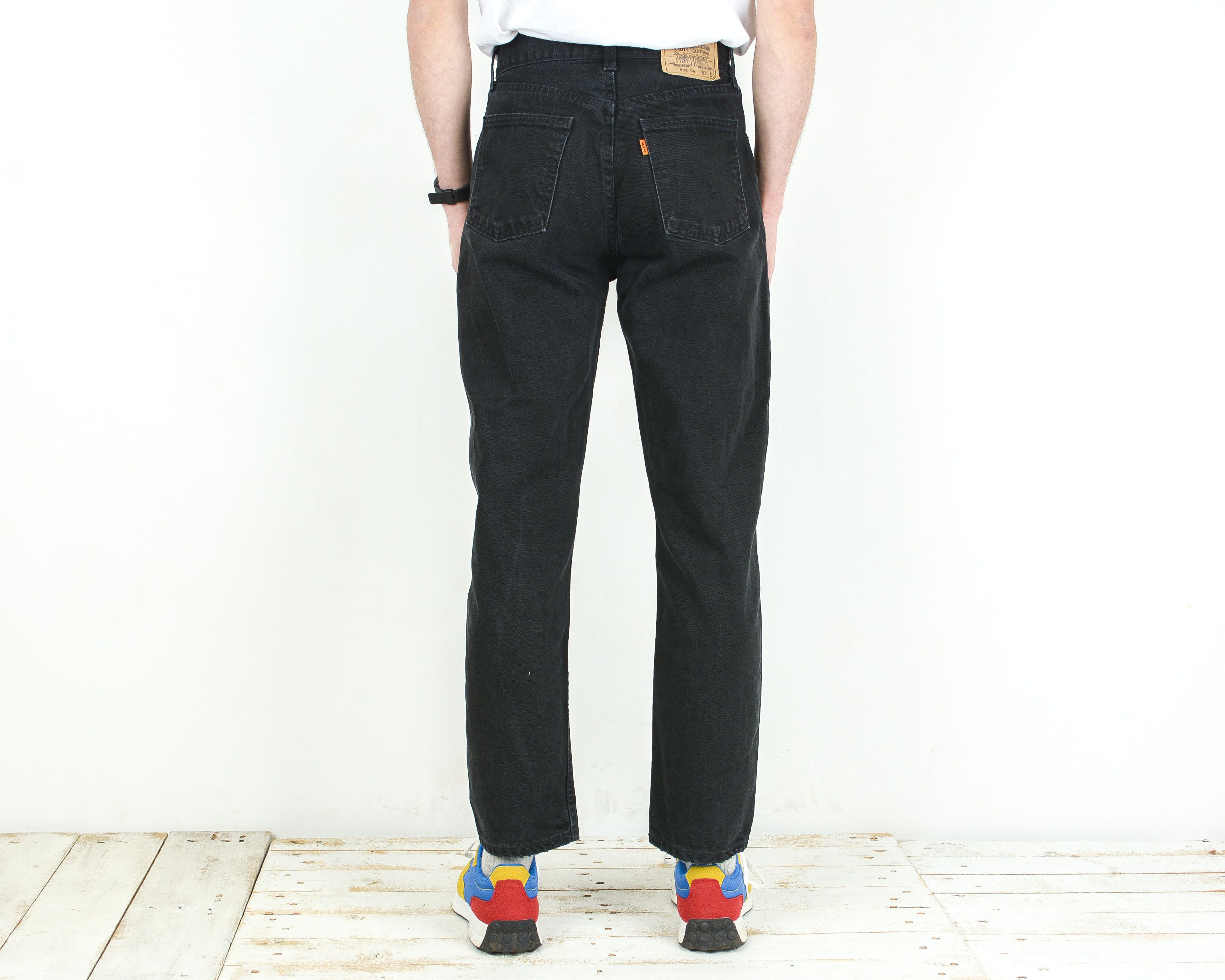 Levi's 882 04 Mens W30 L30 Regular Straight Orange Tab Jeans Denim Size US 30 / EU 46 - 4 Thumbnail