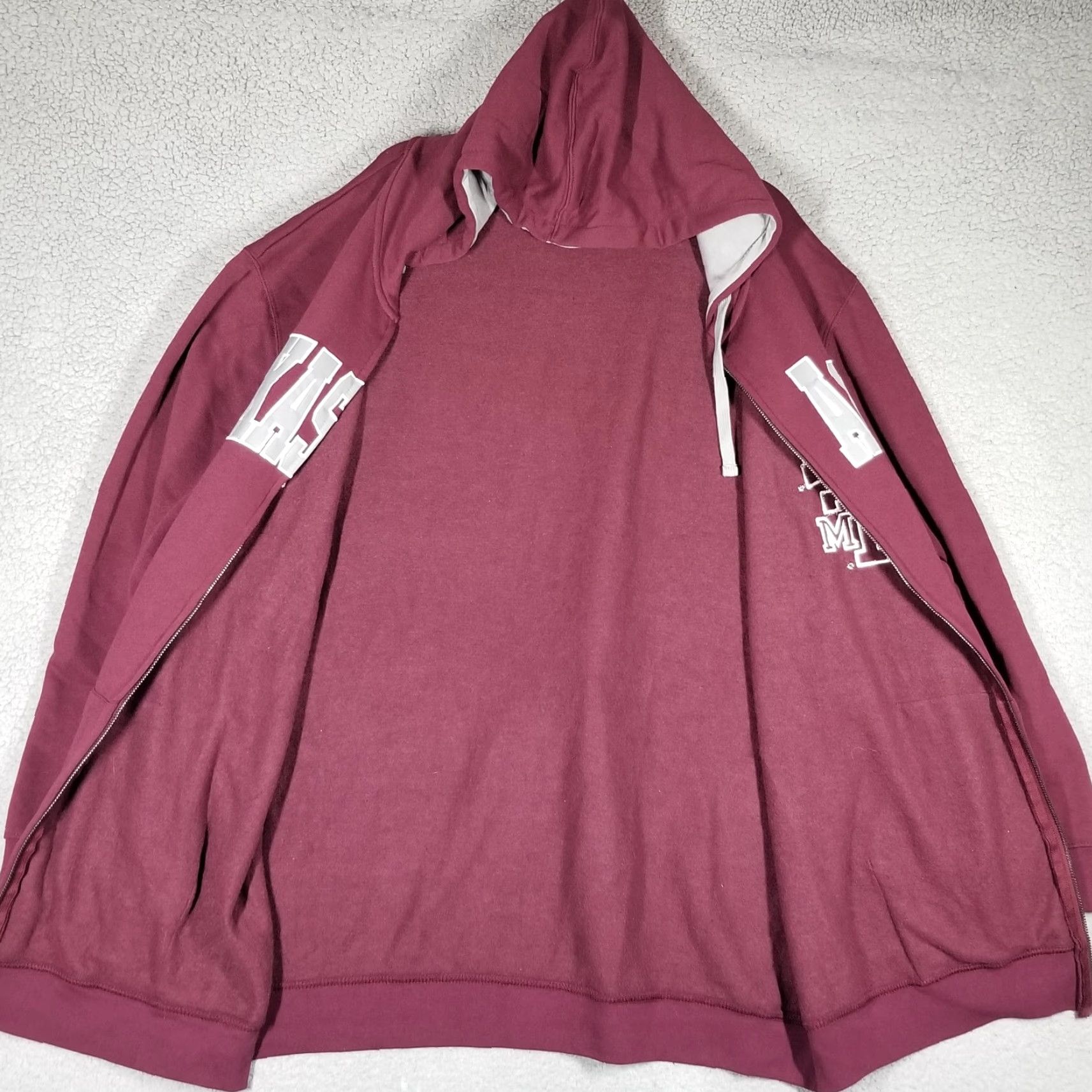Vintage VINTAGE Colosseum Texas A&M Aggies Full Zip Hoodie Jacket Men Adult 3XL Fleece Maroon NCAA Sports Size US XXL / EU 58 / 5 - 3 Thumbnail
