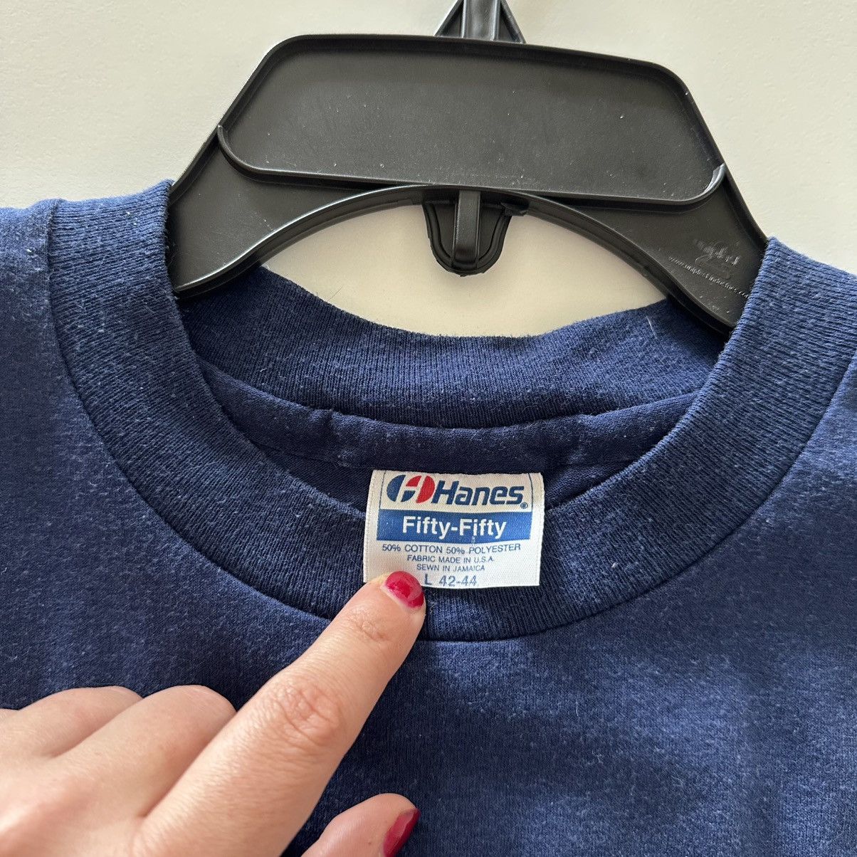 Hanes Vintage Deaf Ignoring You Novelty Old Navy T Shirt Single Size US L / EU 52-54 / 3 - 6 Thumbnail