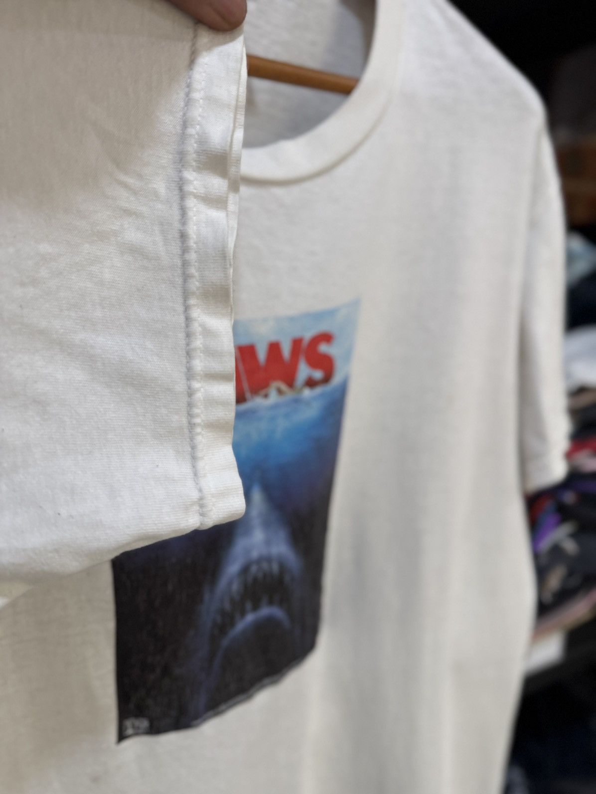 Universal Studios Vintage Jaws Movie Universal Studios Tee Size US M / EU 48-50 / 2 - 6 Thumbnail