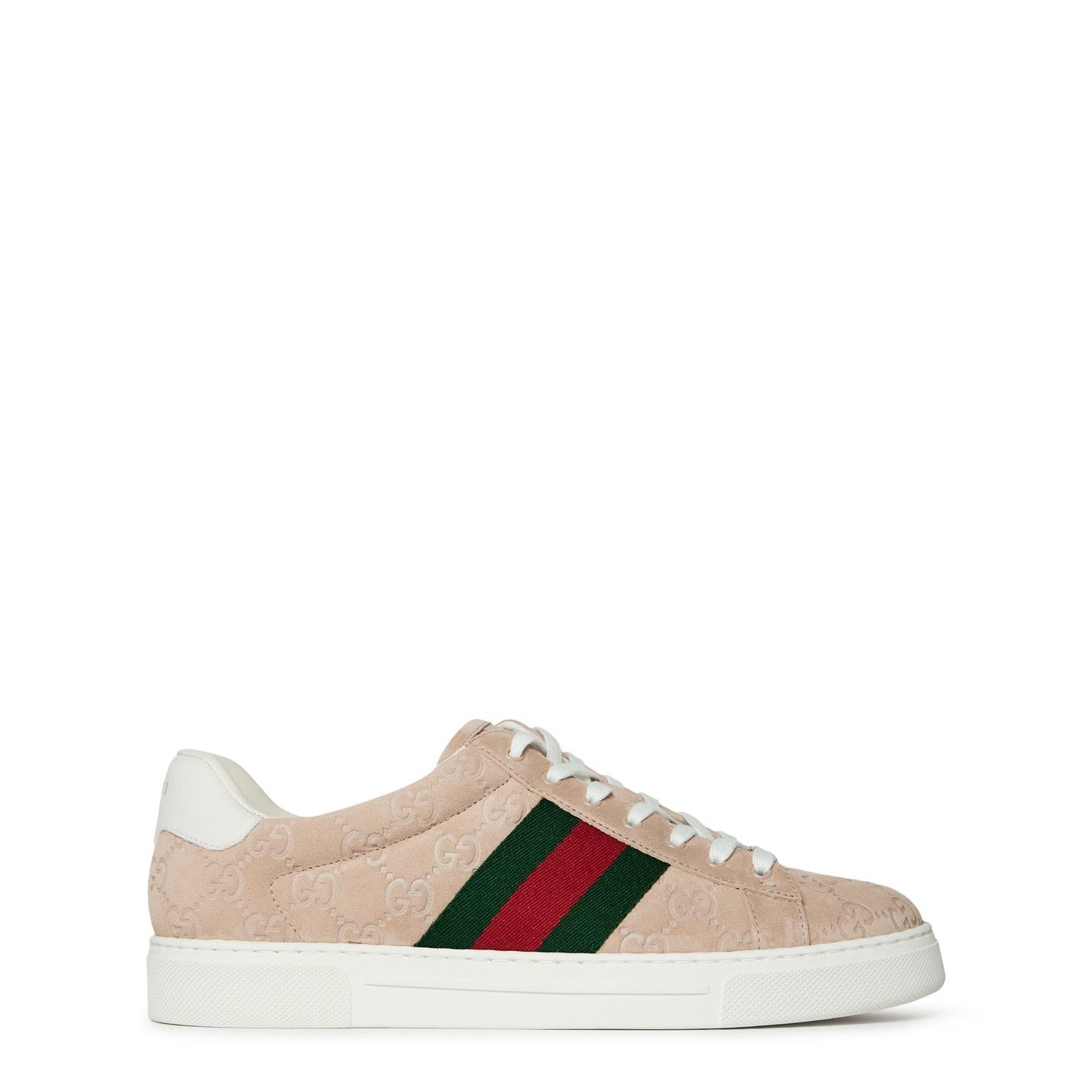 Gucci GUCCI Gg Web Ace Sneakers Size US 8 / EU 41 - 2 Thumbnail