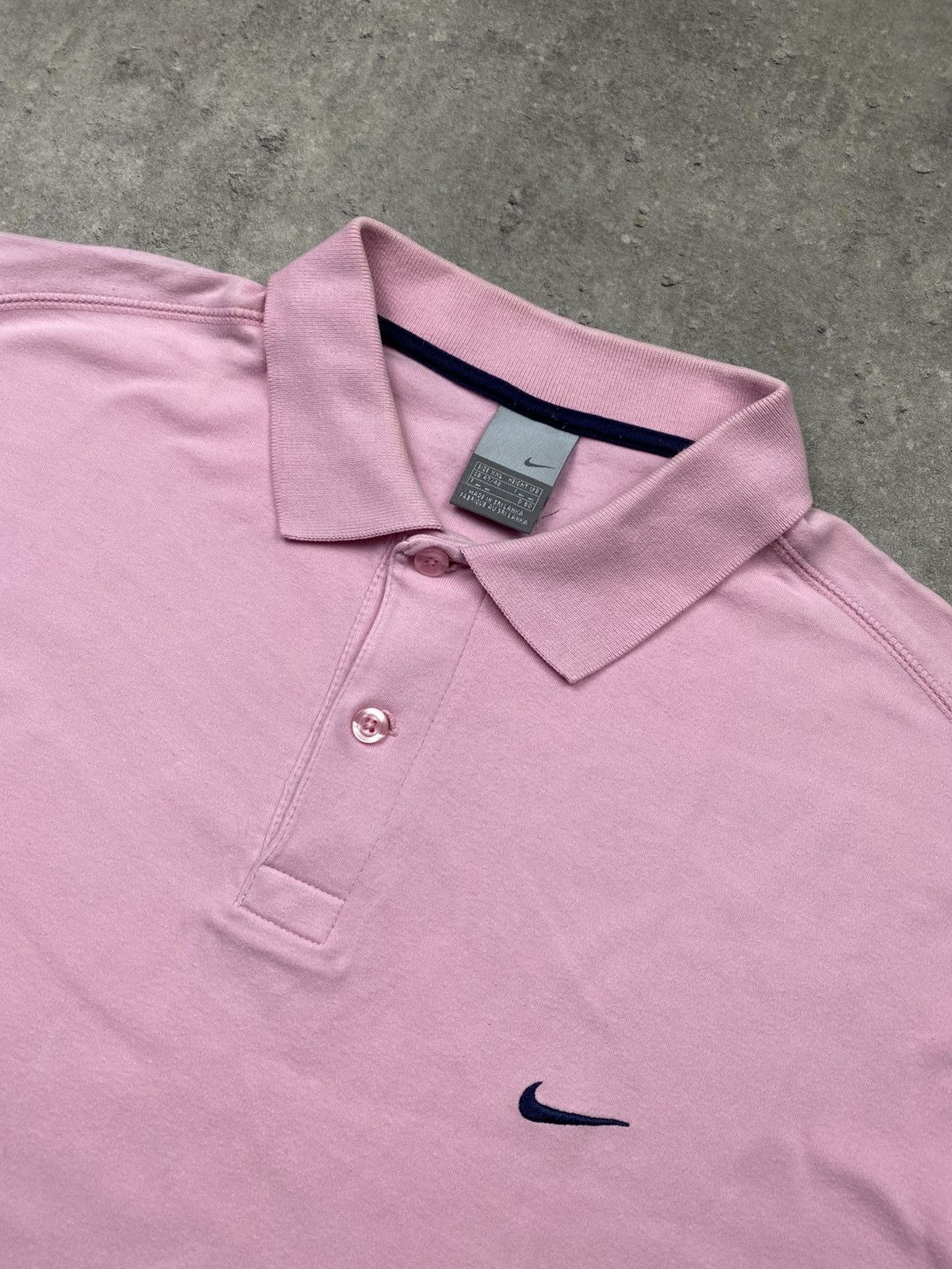 Nike Nike Vintage 90’s rare polo golf pink tee streetwear luxury Size US XXL / EU 58 / 5 - 4 Thumbnail