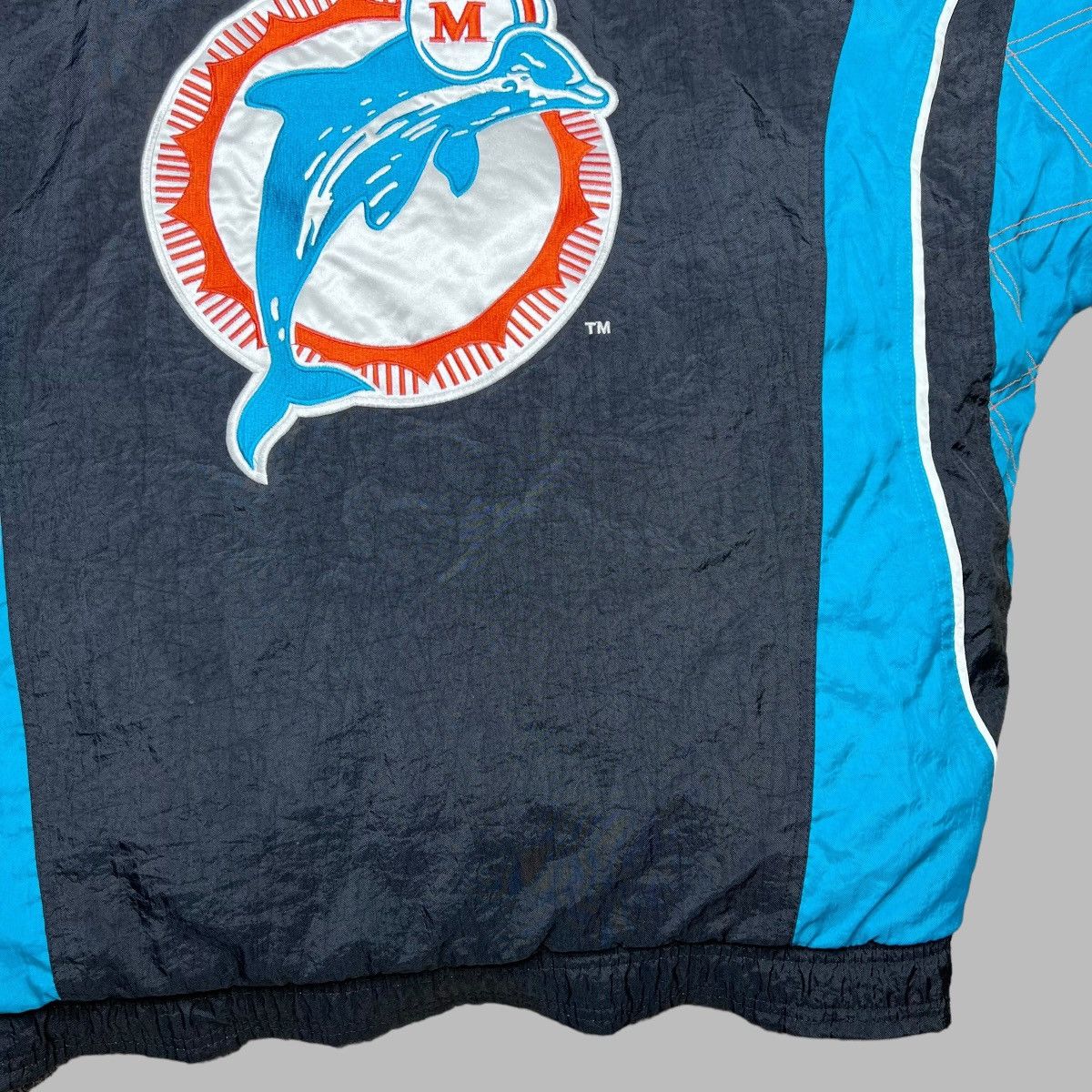 NFL × Starter × Vintage Vintage 1990s NFL Miami Dolphins Starter Puffer Jacket Size US L / EU 52-54 / 3 - 17 Thumbnail