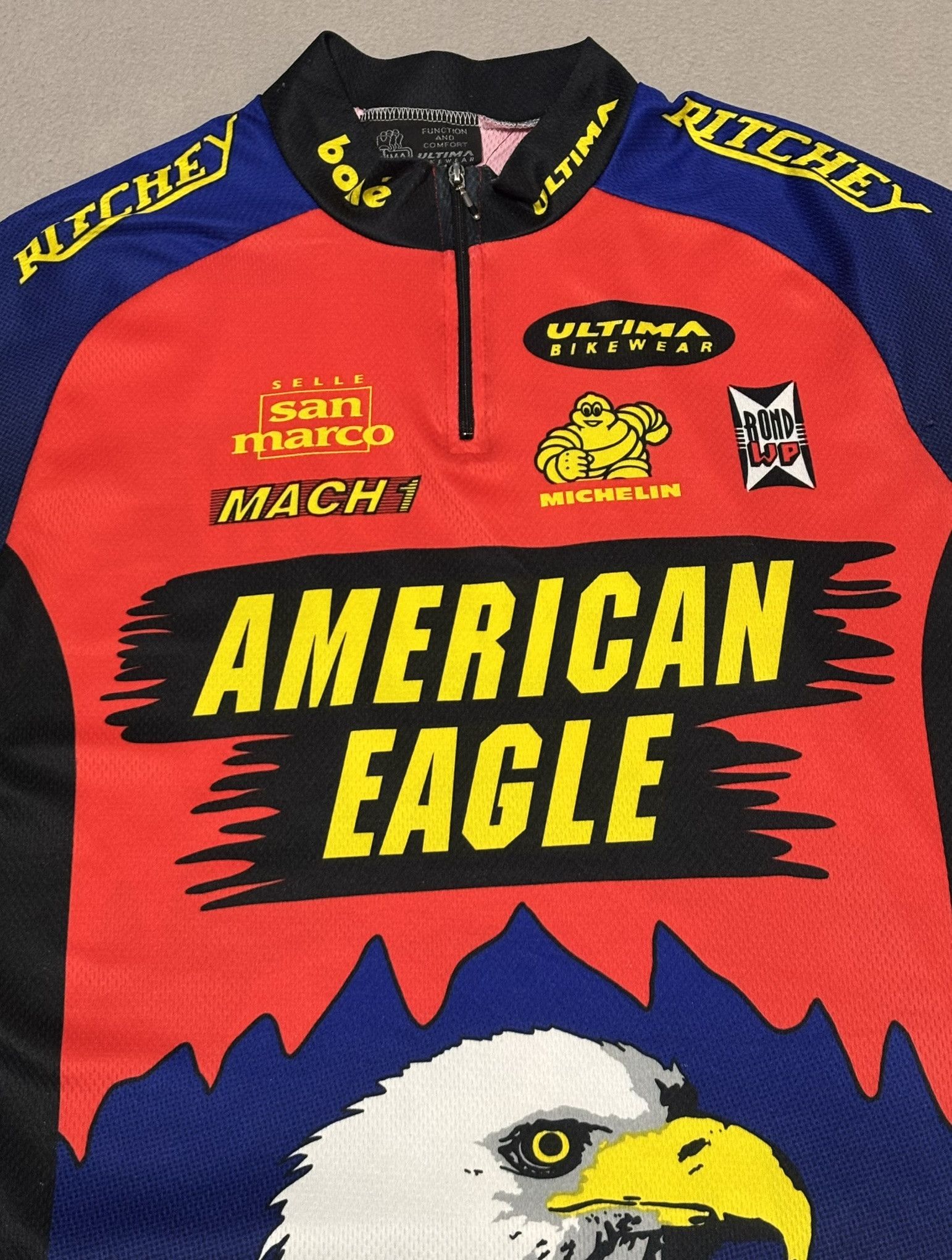 Bicycle American Eagle 1997/1998 Ultima Bikewear MTB Cycling Jersey Size US M / EU 48-50 / 2 - 6 Thumbnail