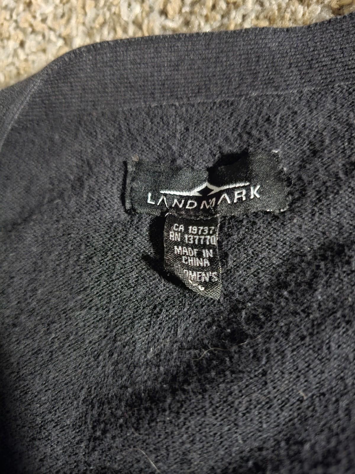 Other Landmark Black Button Cardigan L VC Cosmetology Size L / US 10 / IT 46 - 4 Thumbnail