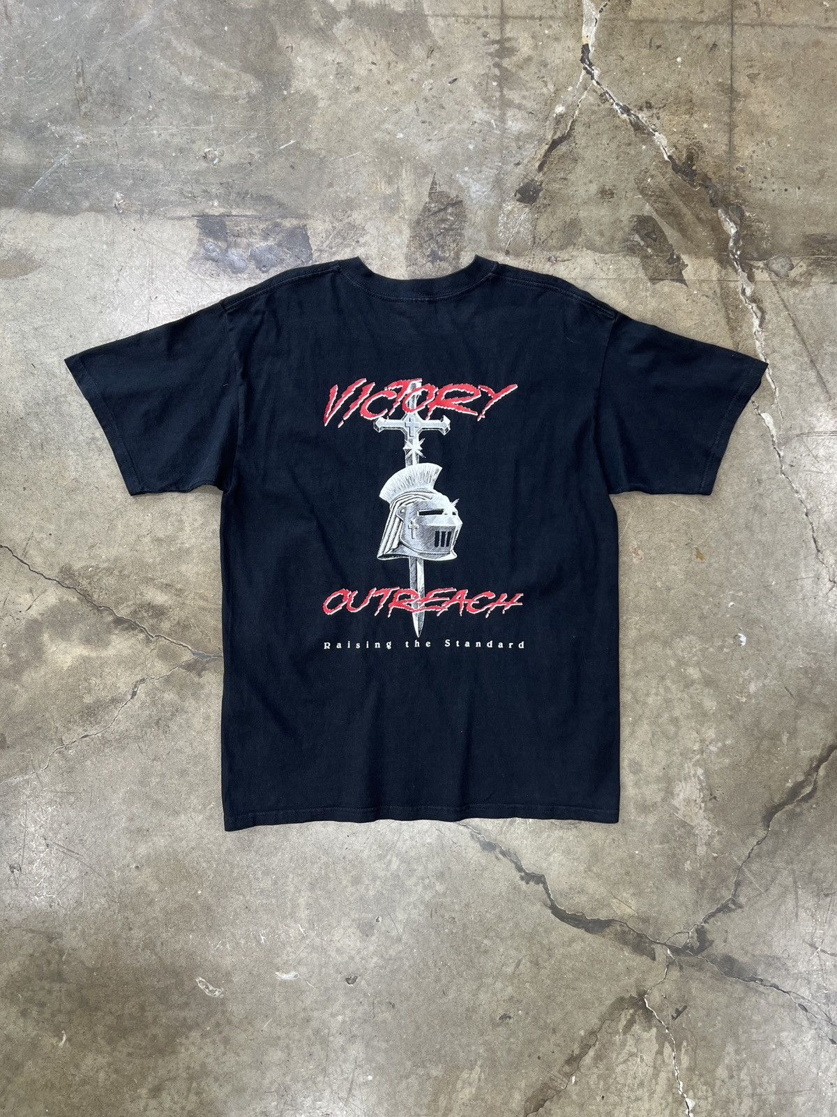 Vintage Vintage Victory Outreach Religious Crusades Tee Large Size US L / EU 52-54 / 3 - 2 Thumbnail