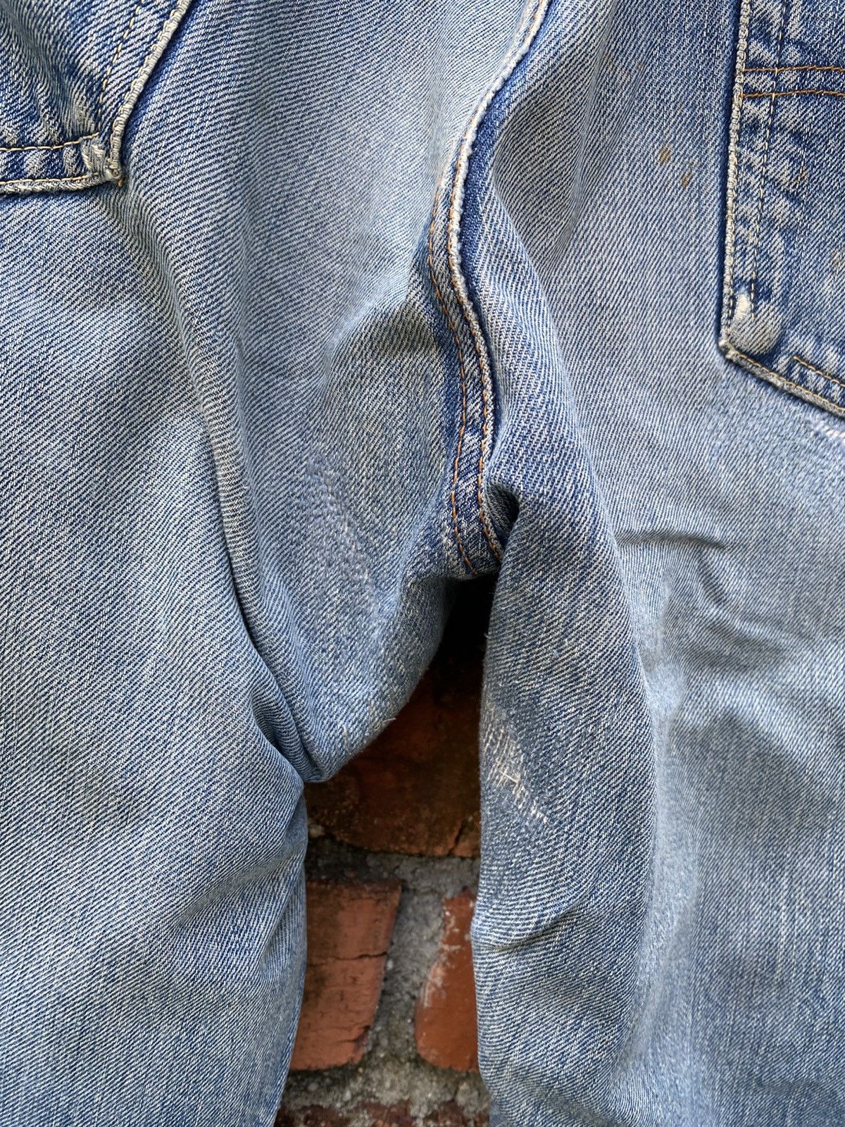 Levi's Vintage Clothing W36x28 true Vintage levi's redline big E repaired Size US 36 / EU 52 - 3 Thumbnail