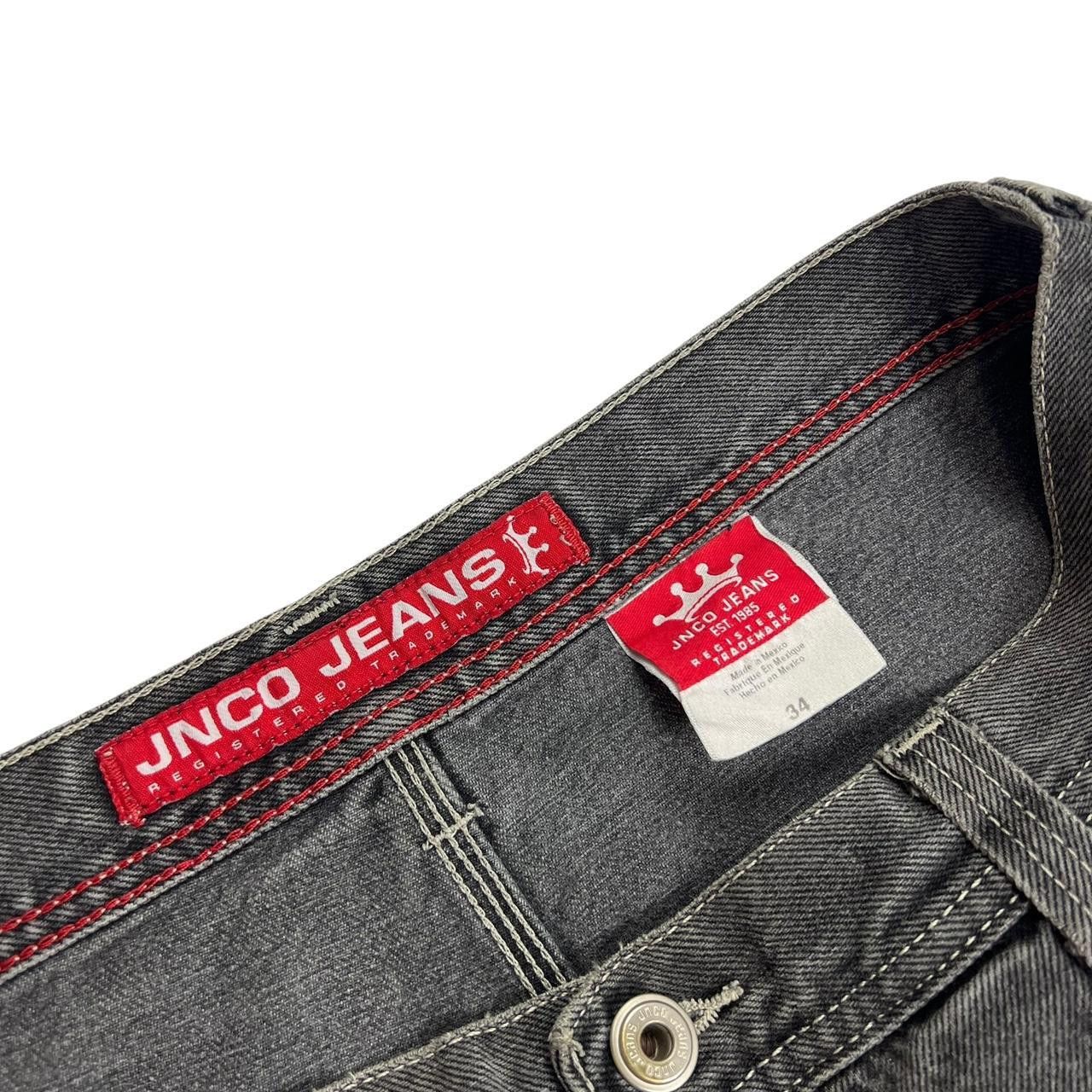 JNCO Vintage Jnco Red Crown Carpenter Denim Shorts Jorts Waist 36 Size US 36 / EU 52 - 6 Thumbnail