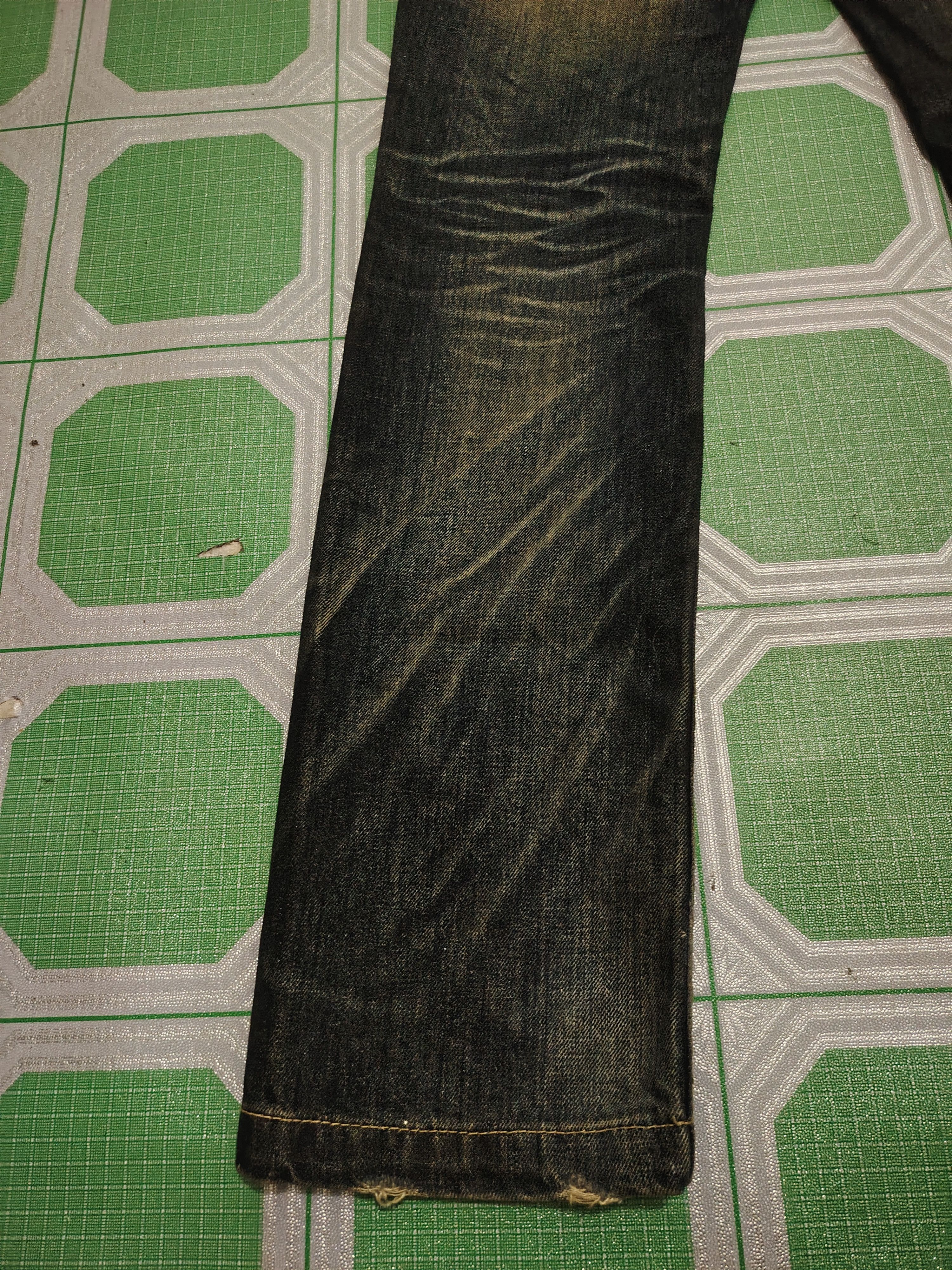 If Six Was Nine Rare!!! JAPANESE Lolita Jeans Distressed Jeans Size US 30 / EU 46 - 17 Thumbnail