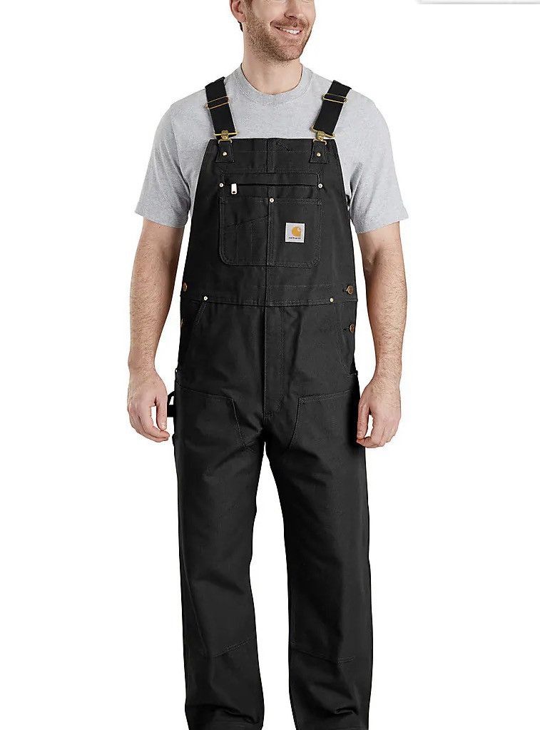 Carhartt: XL Men's Bib Overall - Relaxed Fit - Duck