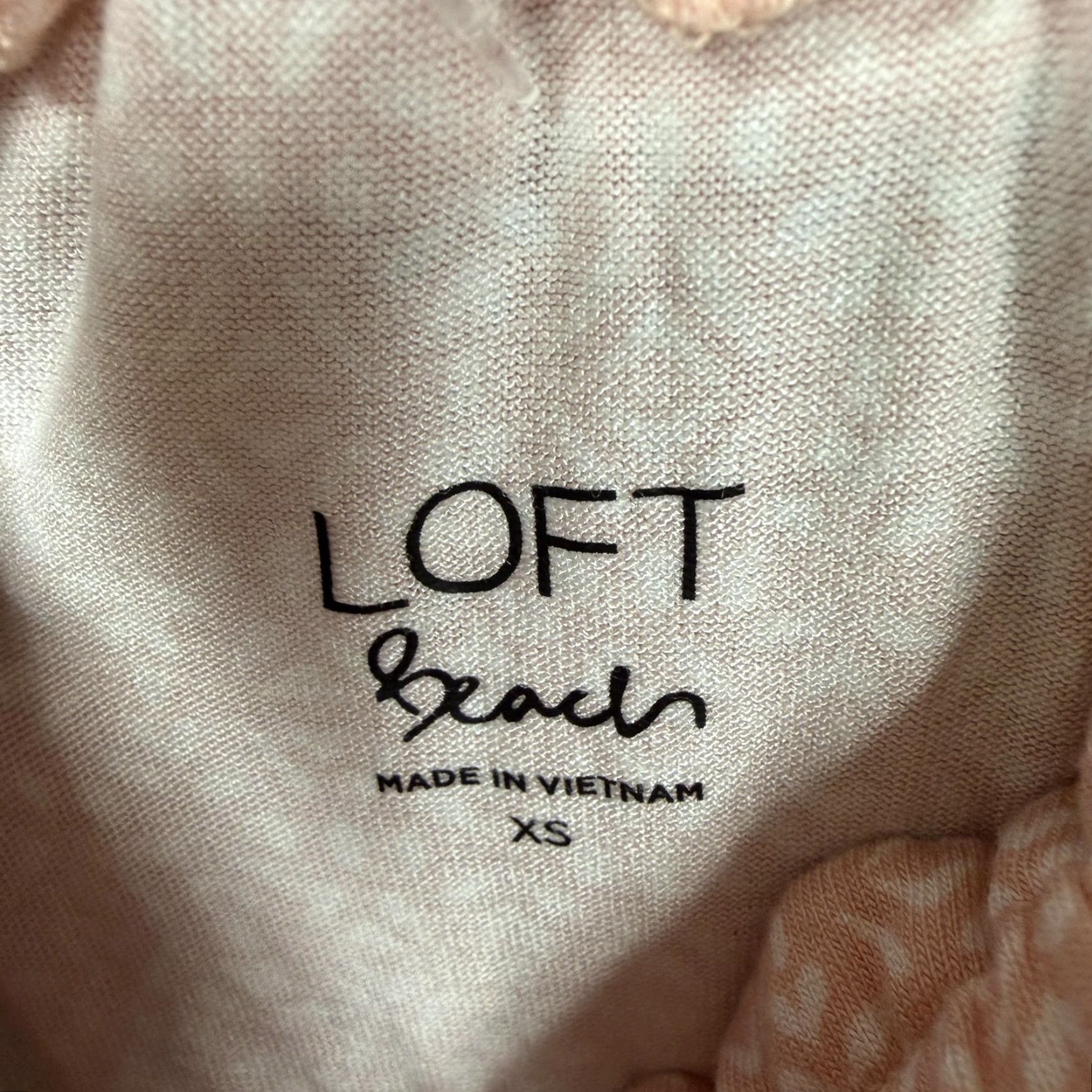 Loft LOFT Beach Dress XS Peach Summer Boho Cottagecore Coastal Grandmother Prairie Size XS / US 0-2 / IT 36-38 - 5 Thumbnail