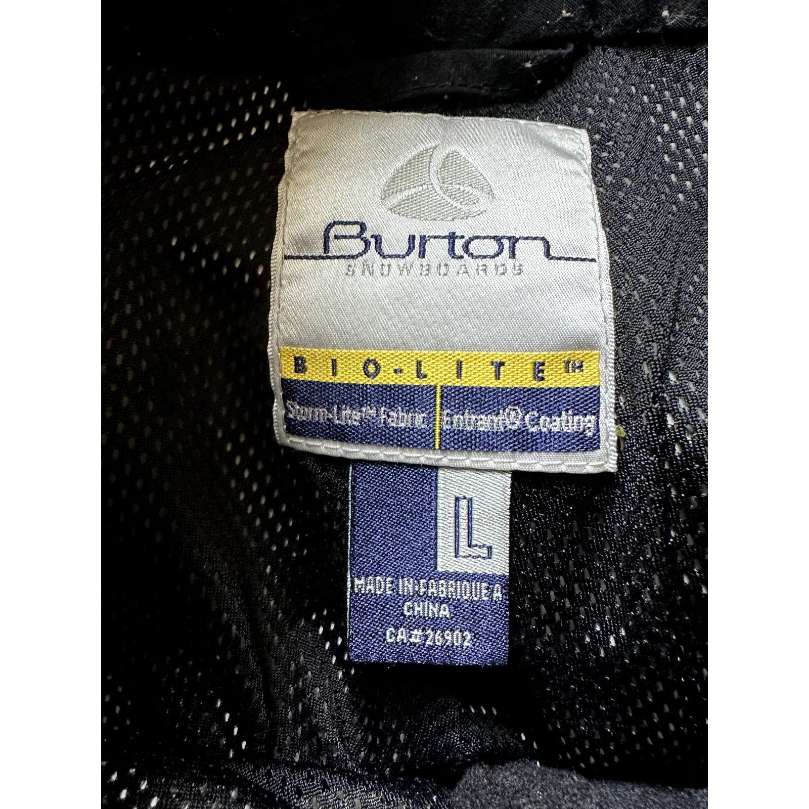 Burton Burton Snowboard Pants Lrg Biolite Entrant Ski Snowboarding Size US 34 / EU 50 - 11 Thumbnail