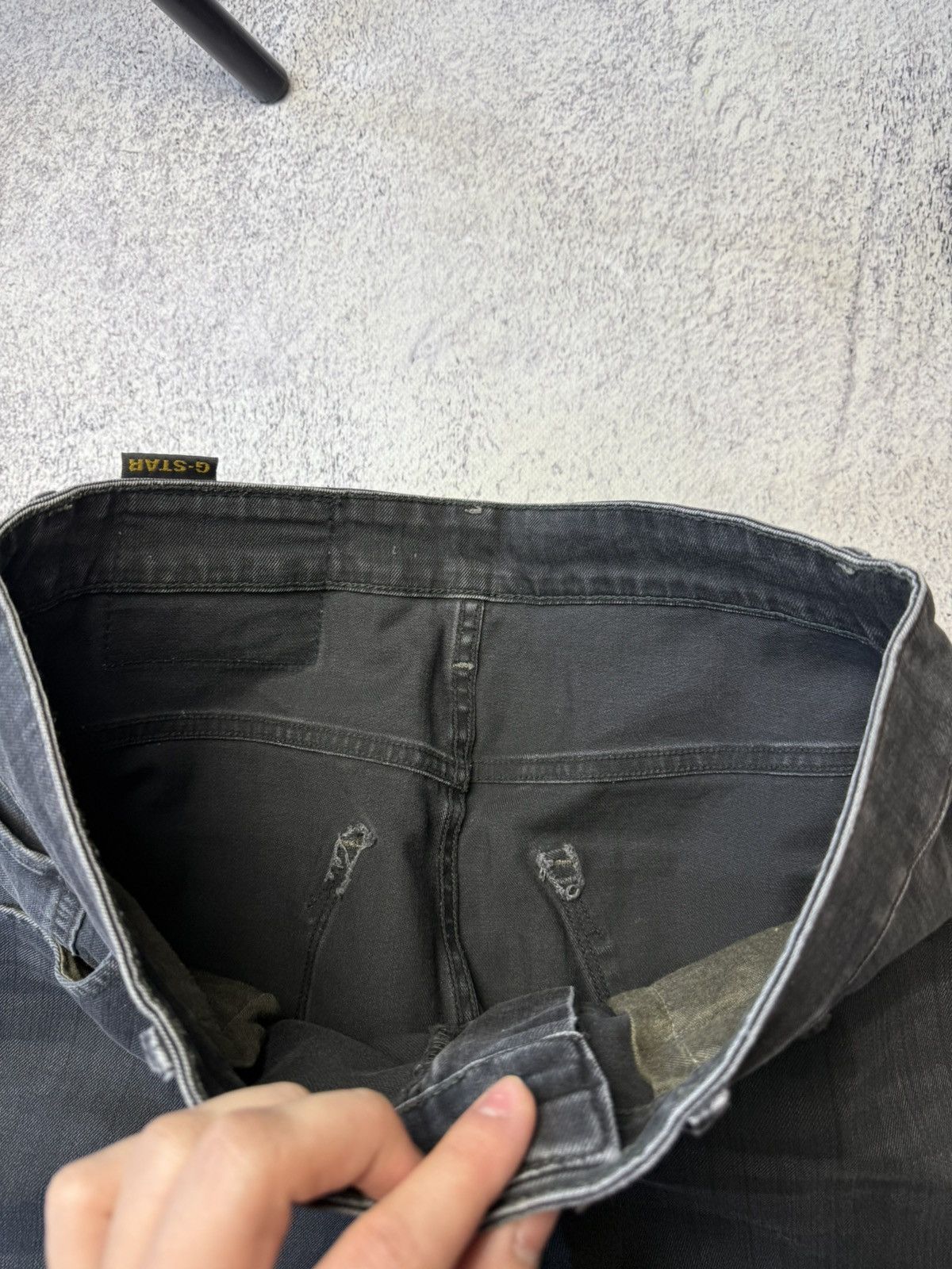 G-Star Vintage G Star Raw 3D Denim Pants Y2K Size US 32 / EU 48 - 9 Thumbnail
