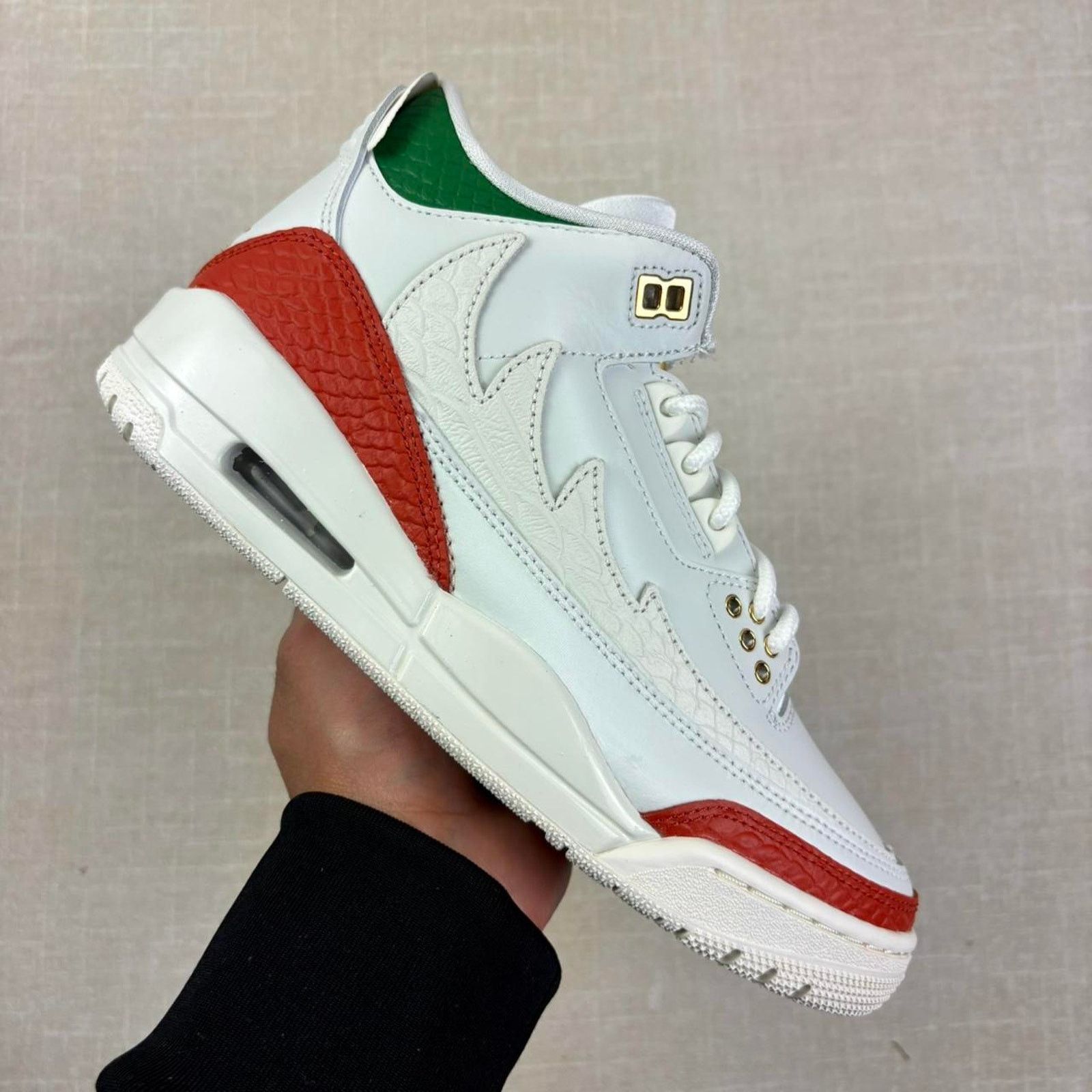 Jordan Brand 🇲🇽 2025 Jordan 3 Retro “El Vuelo Summit White” 7W Size US 7 / IT 37 - 1 Thumbnail
