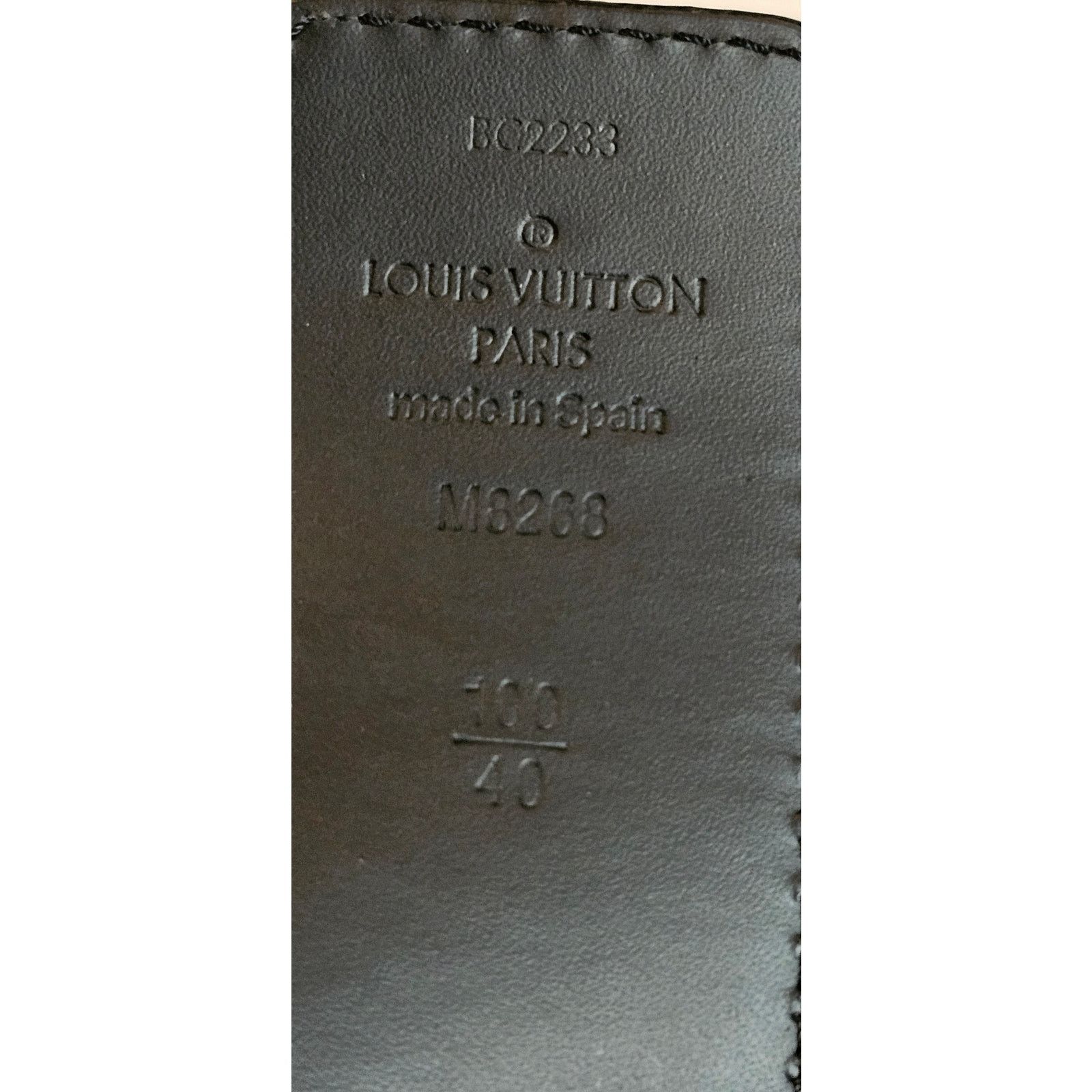 Louis Vuitton Louis Vuitton X Kid Super Monogram Reversible Belt Size 40 - 3 Thumbnail