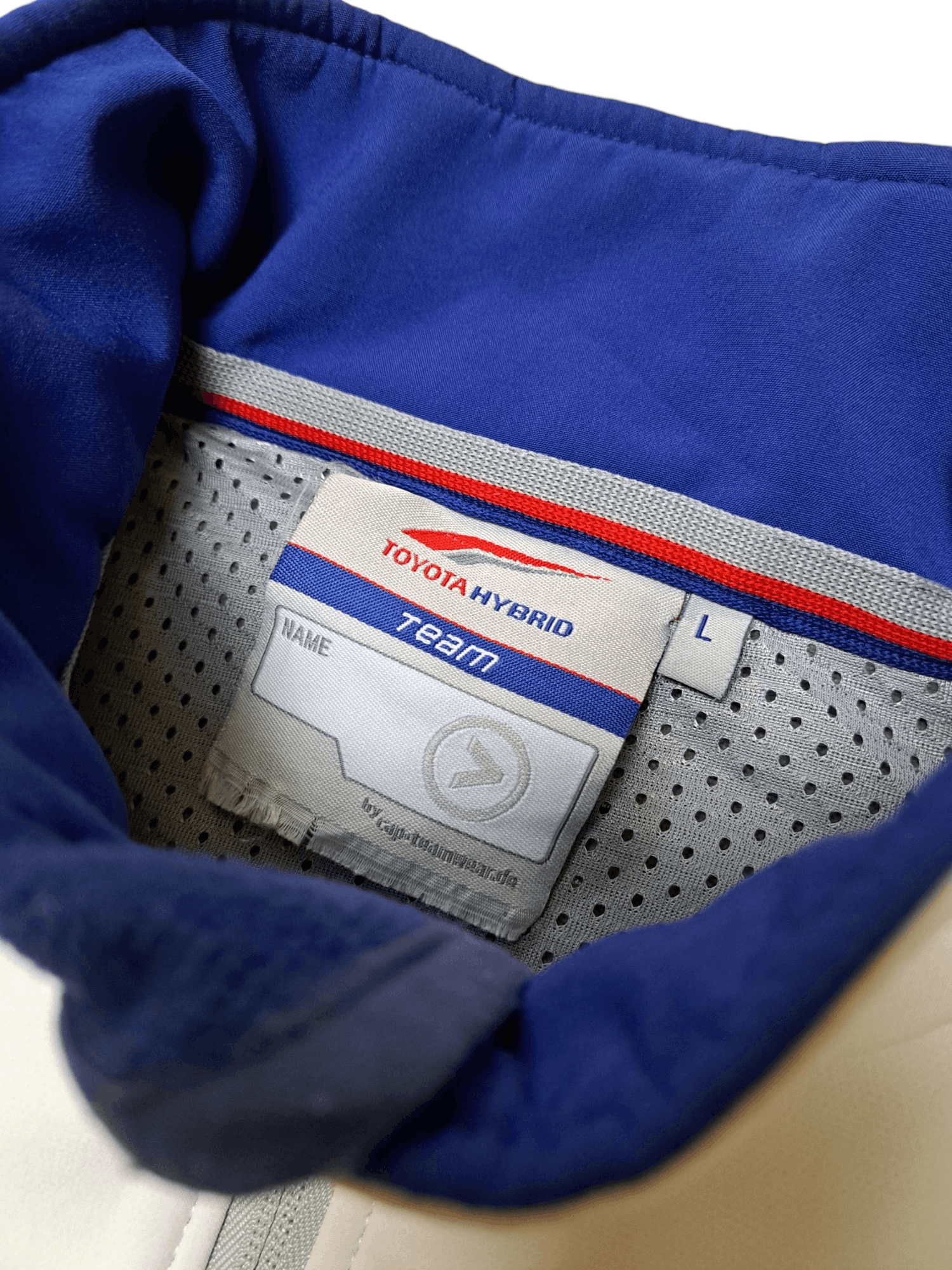 Other Toyota Men's White and Blue Jacket Size US L / EU 52-54 / 3 - 5 Thumbnail