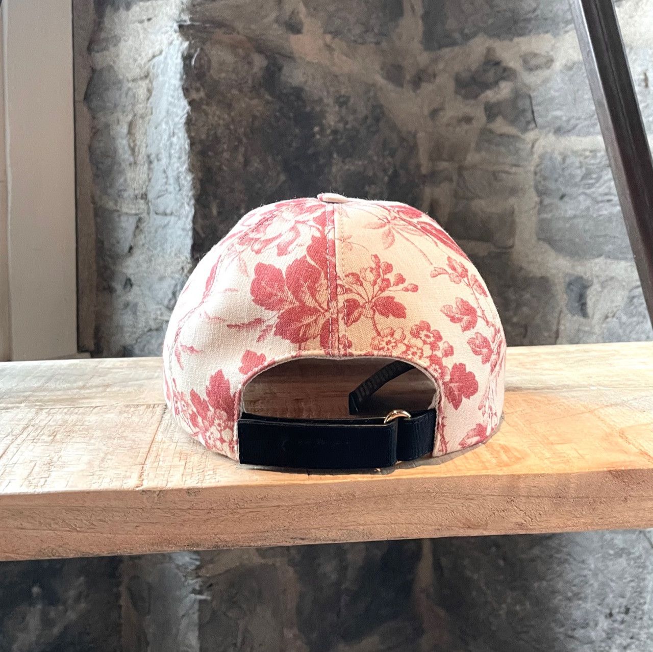 Gucci Gucci Ivory Herbarium Printed Cap - MEDIUM Size ONE SIZE - 4 Thumbnail