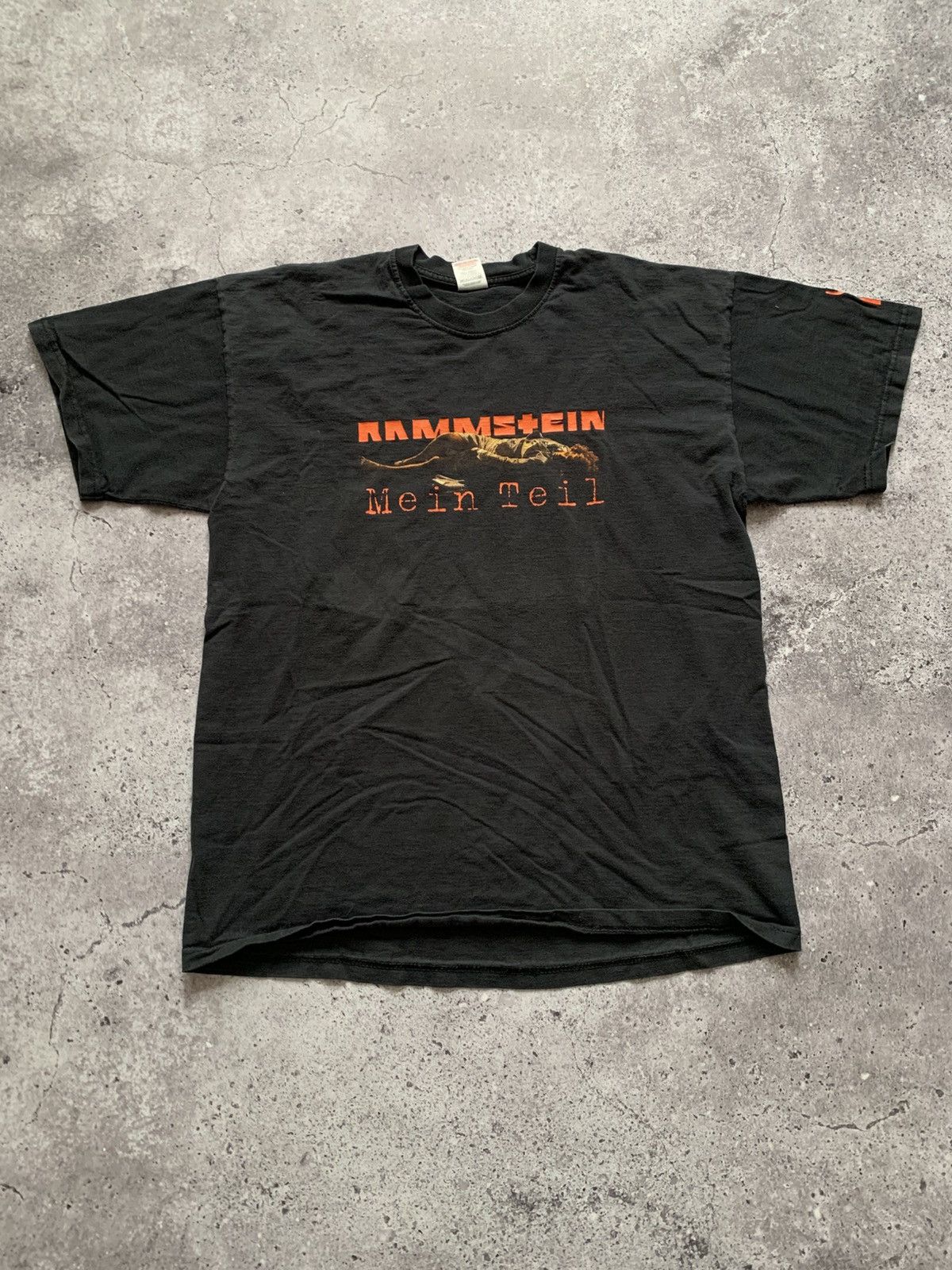 Band Tees 🔥VINTAGE 00’s RAMMSTEIN MEIN TEIL T-SHIRT TEE Size US L / EU 52-54 / 3 - 1 Thumbnail