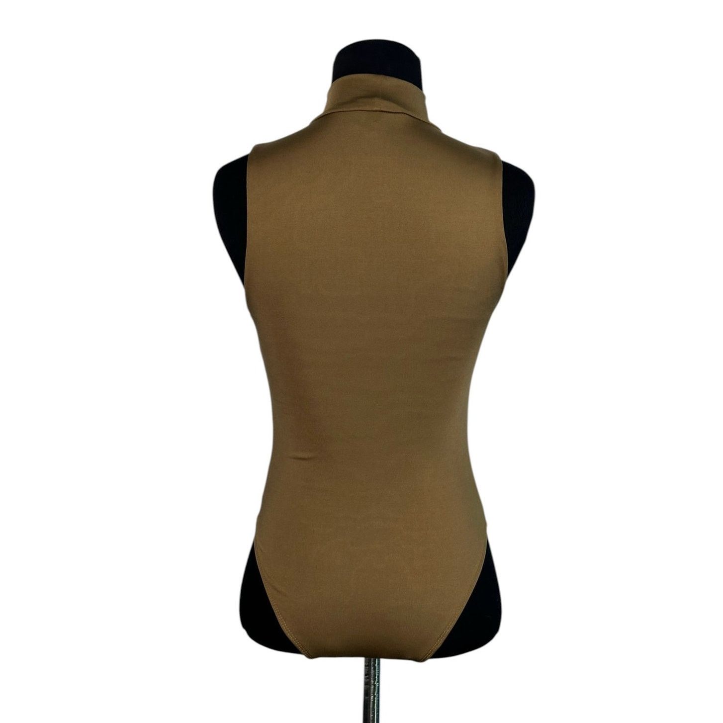 Forever 21 Forever 21 olive brown sleeveless bodysuit size Small Size S / US 4 / IT 40 - 2 Thumbnail