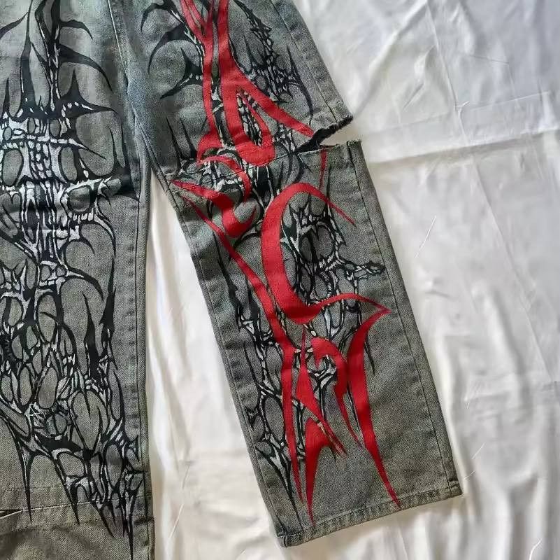 Japanese Brand × Vintage On-trend vintage baggy jeans Size US 36 / EU 52 - 2 Thumbnail