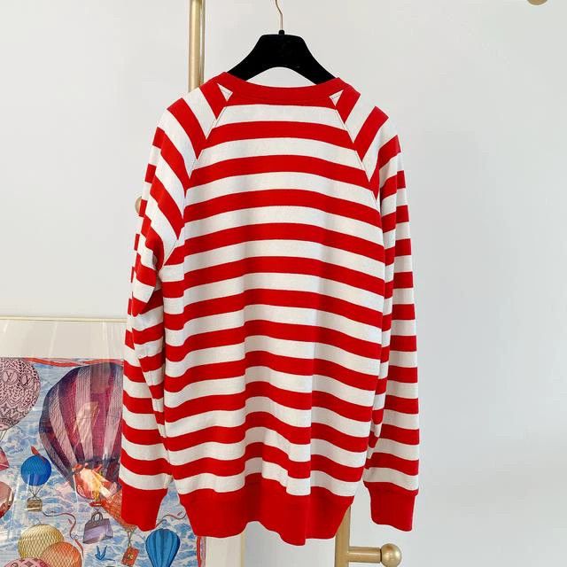Gucci Gucci Red striped coat Size XS / US 0-2 / IT 36-38 - 2 Thumbnail