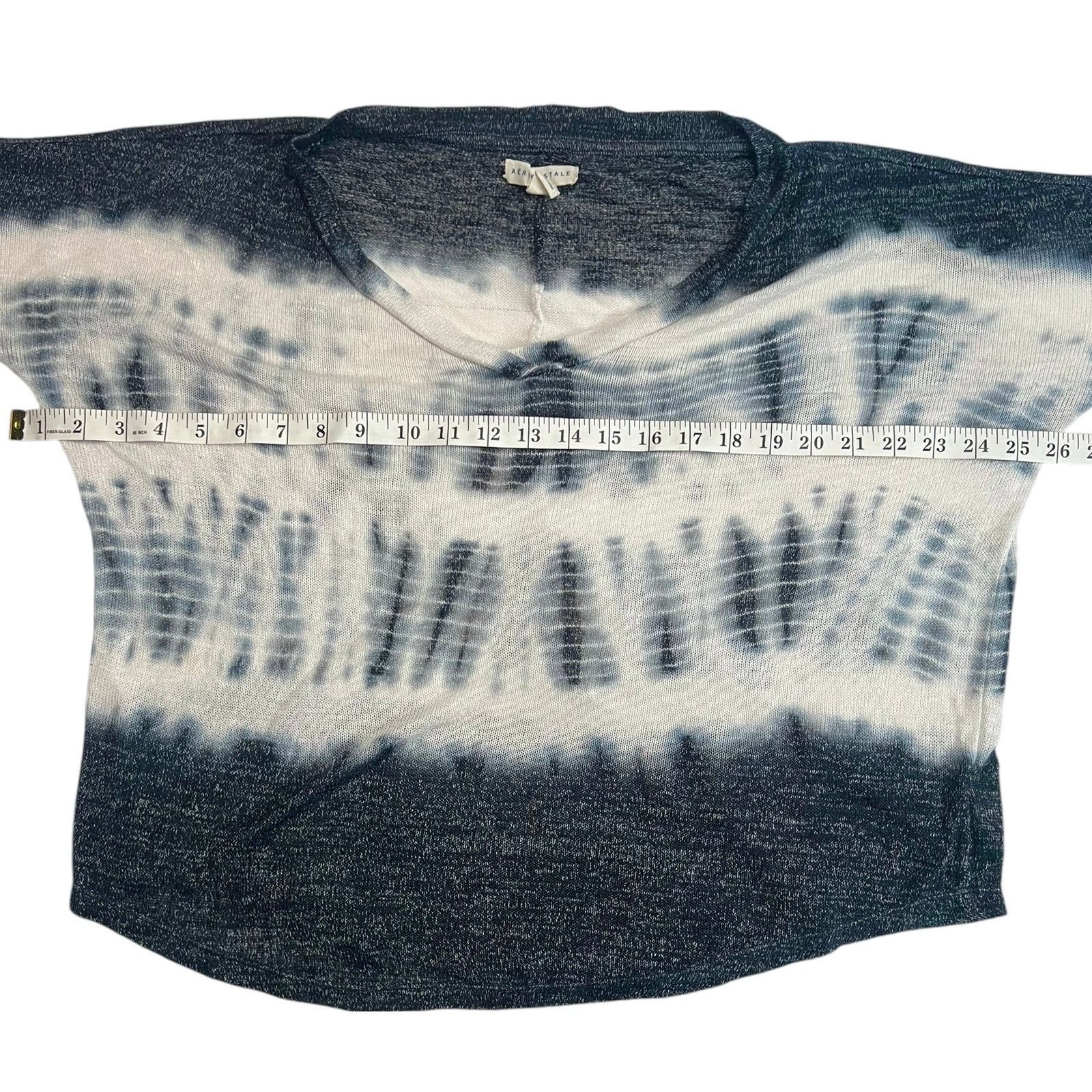 Aeropostale Aeropostale Women’s Tie-Dye Lightweight XL Sweater V-Neck Size XL / US 12-14 / IT 48-50 - 11 Thumbnail