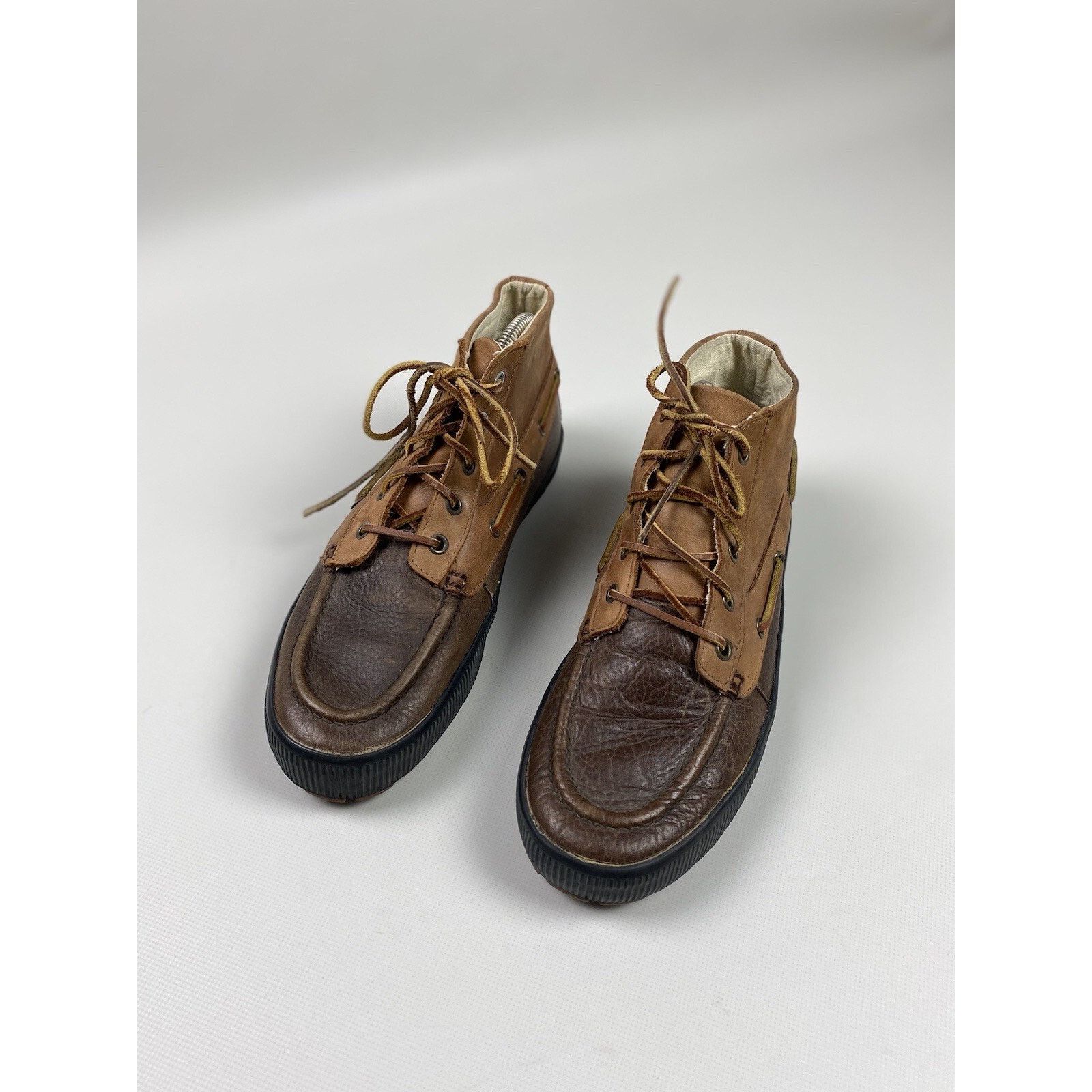 Ralph Lauren Polo by Ralph Lauren Delmont Leather Boots Shoes size 8.5 Size US 8.5 / EU 41-42 - 3 Thumbnail