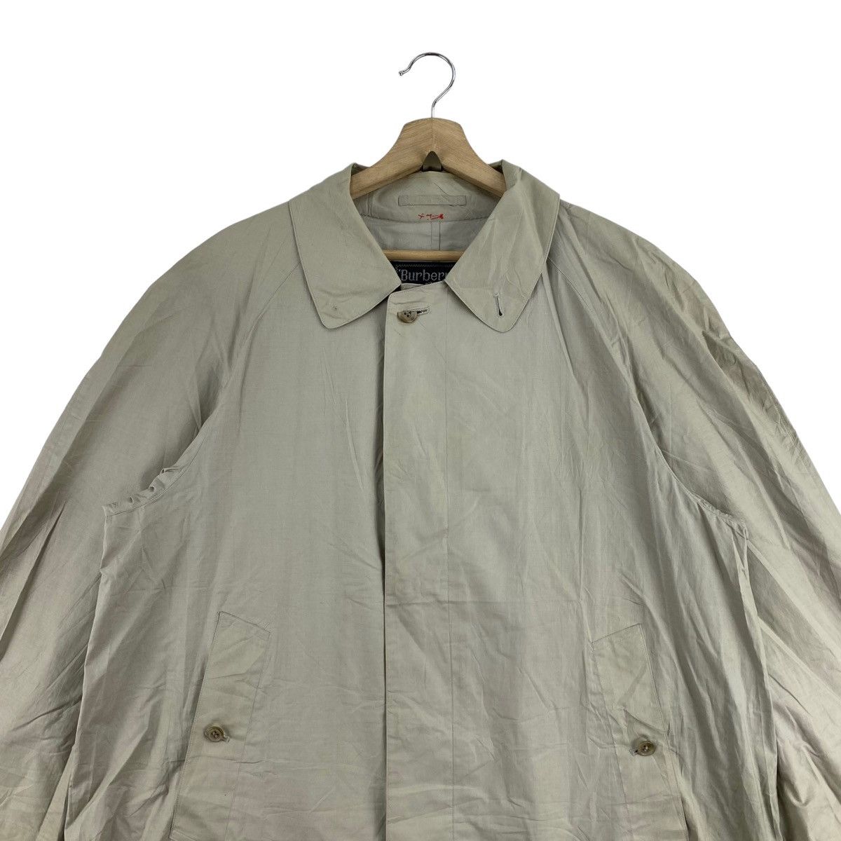 Burberry Vintage BURBERRYS Nova Check Parka Trench Coat Jacket Size US XL / EU 56 / 4 - 2 Thumbnail