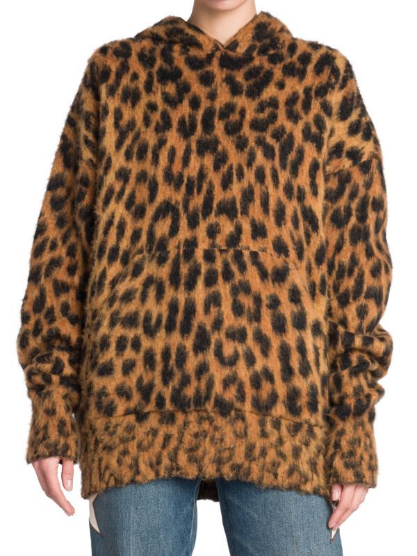 Palm Angels o1y1225 Hoodie in Black/Brown Size M / US 6-8 / IT 42-44 - 2 Thumbnail