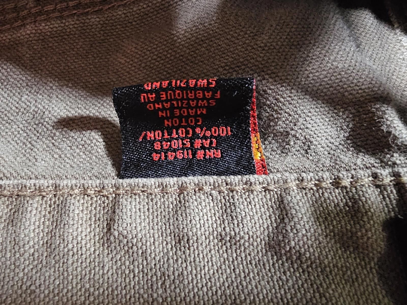 Wolverine Wolverine Khaki Carpenter Work Shorts 42 Heavy Duck Canvas Size US 42 / EU 58 - 3 Thumbnail