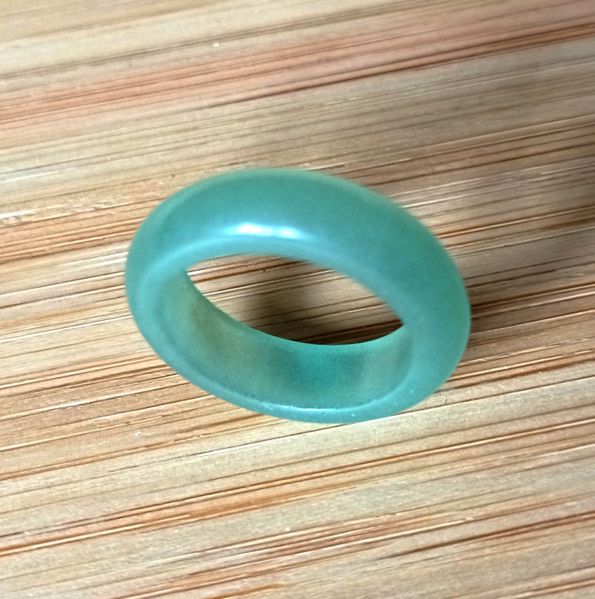 Japanese Brand × Vintage Vintage Classic Natural Jade Retro Ring Unique Simple Rave Size ONE SIZE - 2 Thumbnail