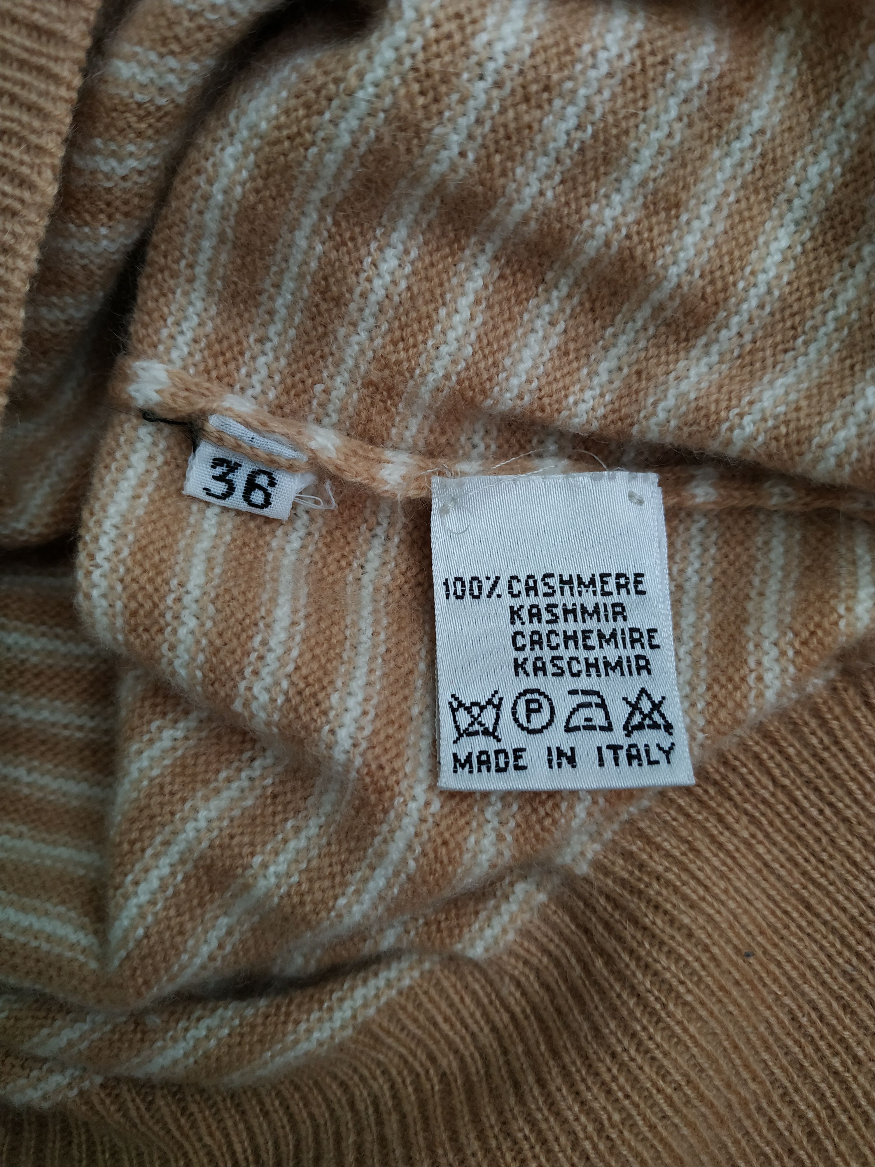 Other Bruno Manetti Women's Vintage Cashmere Cardigan, s. 36(S) Size S / US 4 / IT 40 - 9 Thumbnail