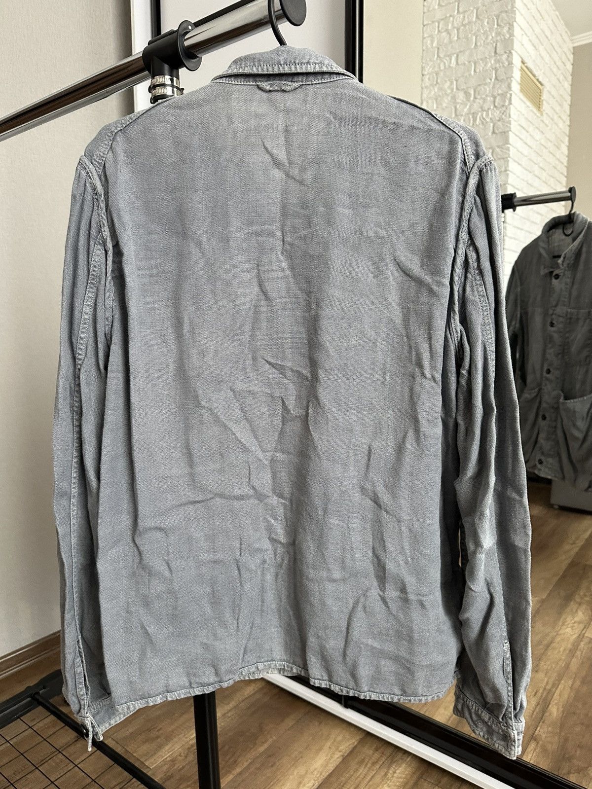 Prada SS 2001 Prada Shirt Overshirt Button Up Long Sleeve Vintage Size US S / EU 44-46 / 1 - 14 Thumbnail