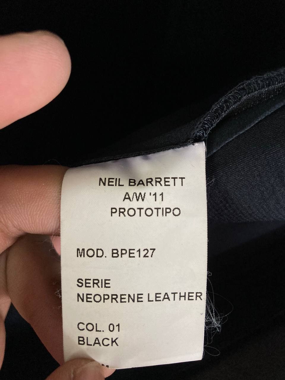 Neil Barrett Neil Barrett Leather Motorcycle Jacket Size US M / EU 48-50 / 2 - 11 Thumbnail