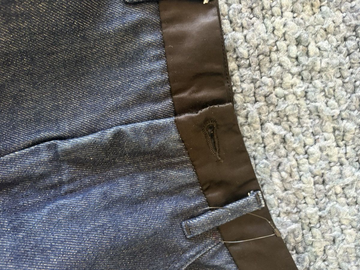 MM6 Maison Margiela MM6 Jean / Black Satin Pants Size 28" / US 6 / IT 42 - 6 Thumbnail