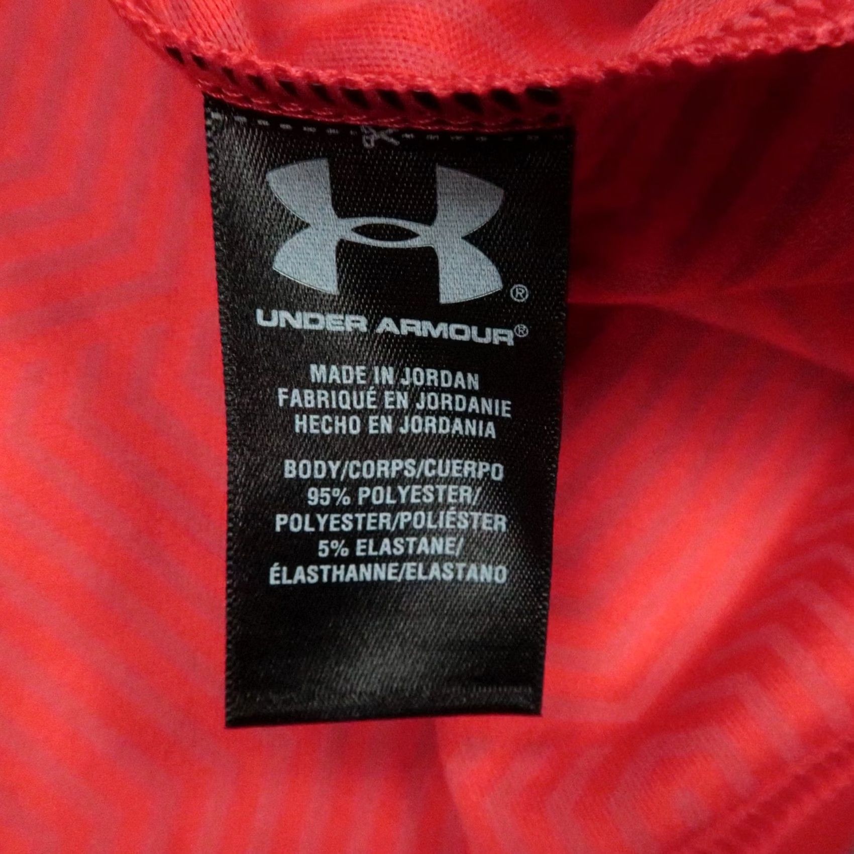 Under Armour Under Armour Shirt Mens 2XL Red Polo Long Sleeve UA Golf Infrared Loose Fit 2XL Size US XXL / EU 58 / 5 - 5 Thumbnail