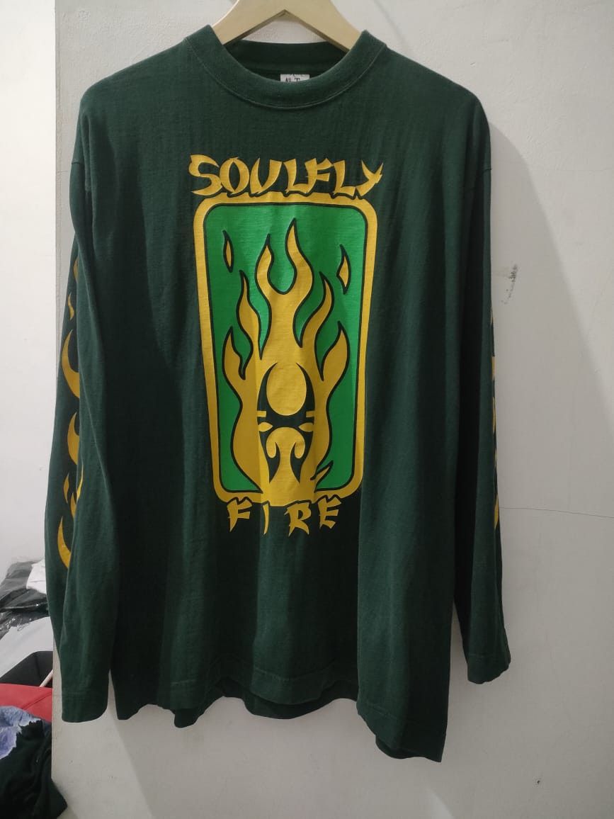 Vintage soulfly fire x vintage Size US XL / EU 56 / 4 - 1 Thumbnail